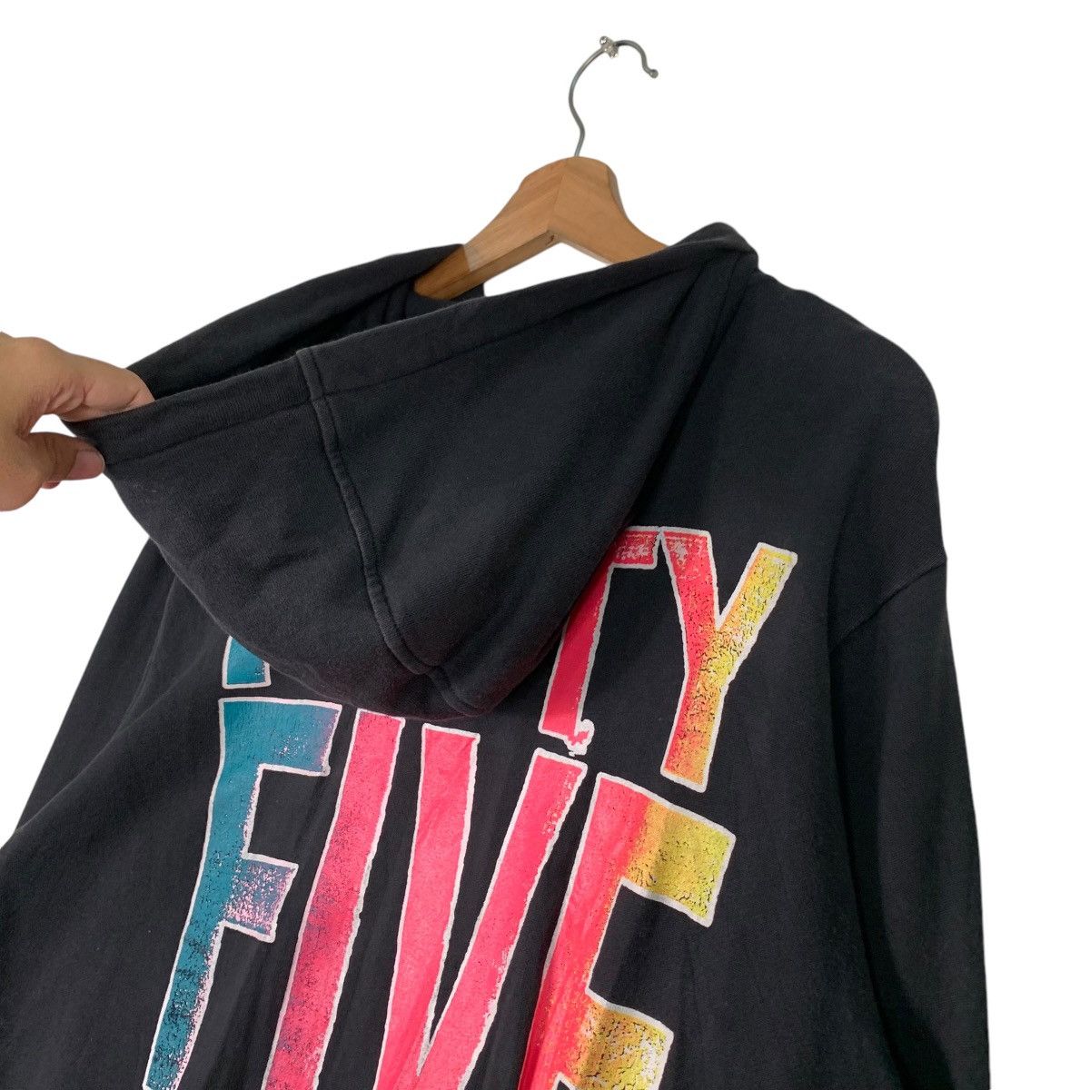 55DSL 55 DSL Big Logo Zipper Hoodies #1199-C55 Size US M / EU 48-50 / 2 - 3 Thumbnail