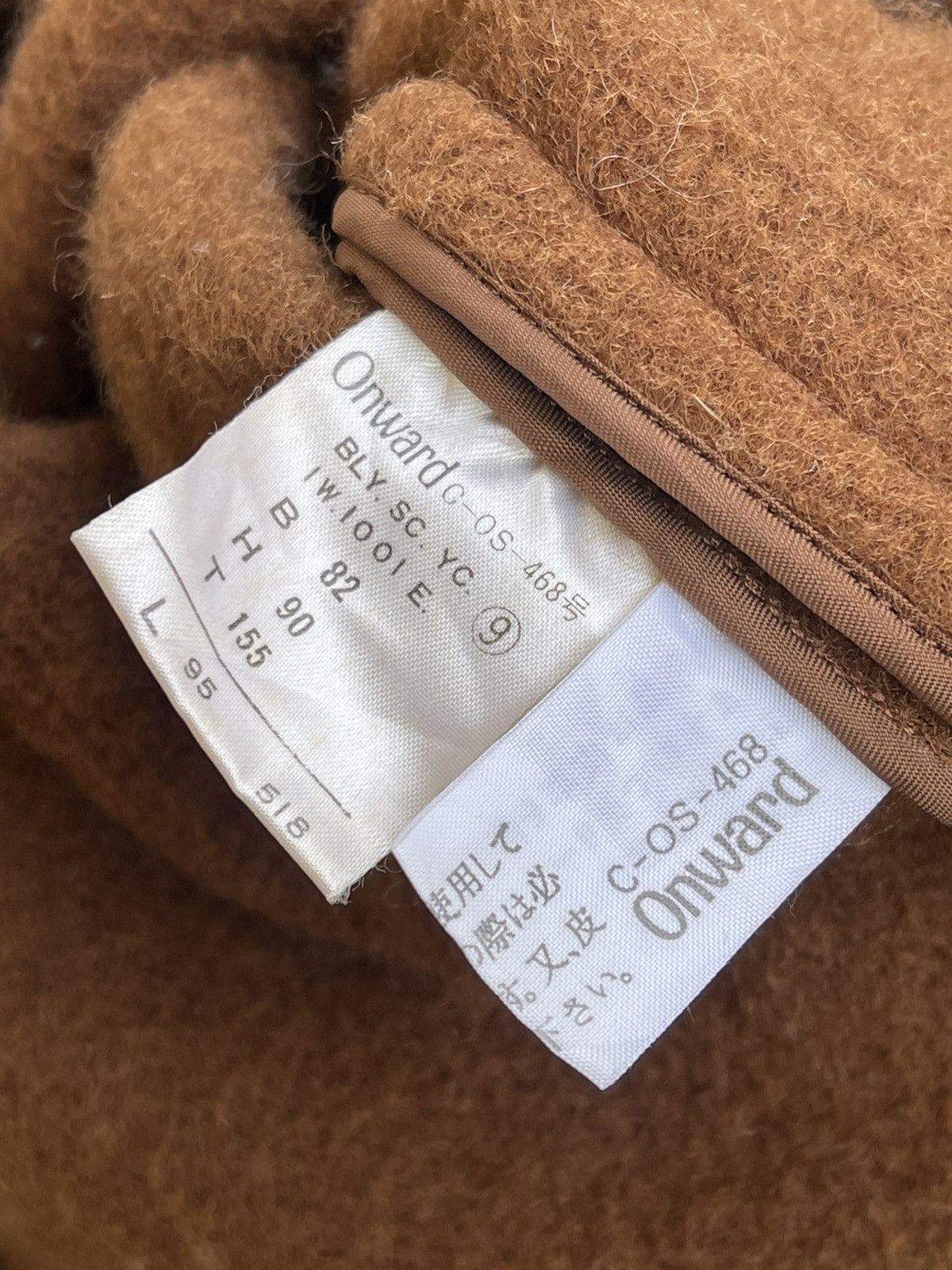 Calvin Klein CK Wool Mohair Duffle Coat Oversized Size L / US 10 / IT 46 - 10 Thumbnail