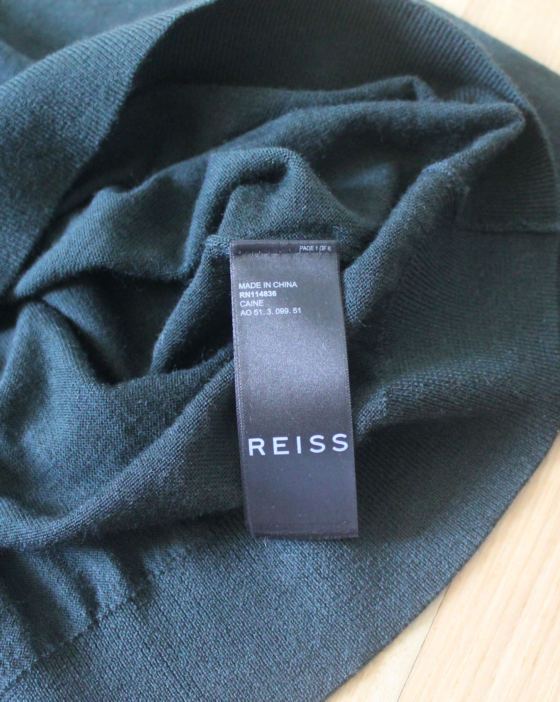 Reiss Reiss Caine Wool Rollneck Jumper Size US L / EU 52-54 / 3 - 7 Thumbnail