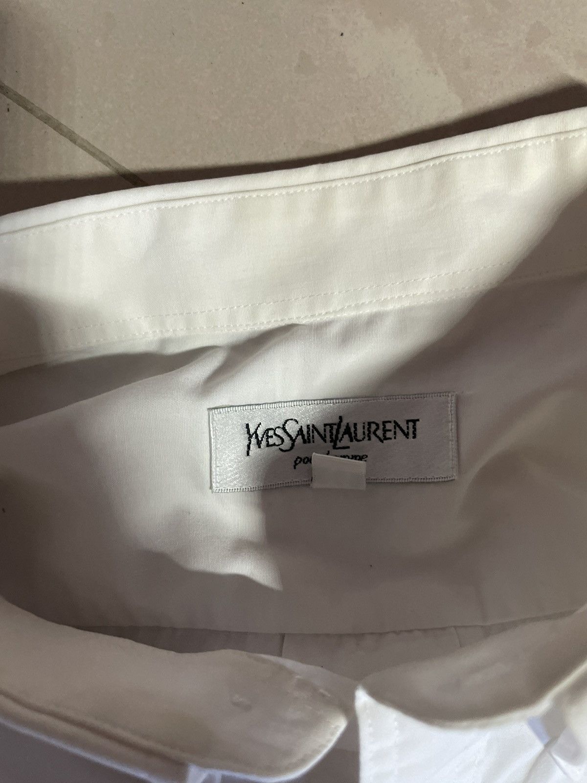 Yves Saint Laurent Yves Saint Laurent YSL shirt Size US L / EU 52-54 / 3 - 3 Thumbnail