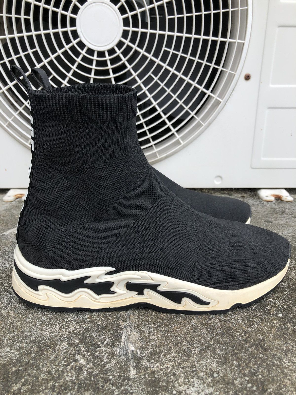 Sandro Sandro Black Flame Sock Sneaker Insole Size 9,5 Inch / 24 Cm Size US 7 / EU 40 - 5 Thumbnail