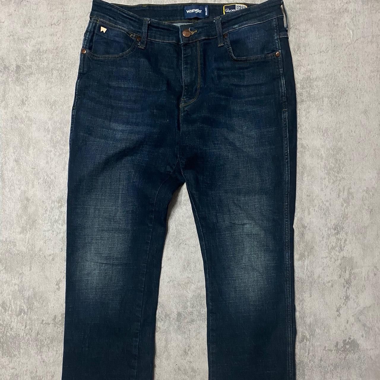 Wrangler Wrangler men's blue denim jeans #denim Size US 34 / EU 50 - 2 Thumbnail