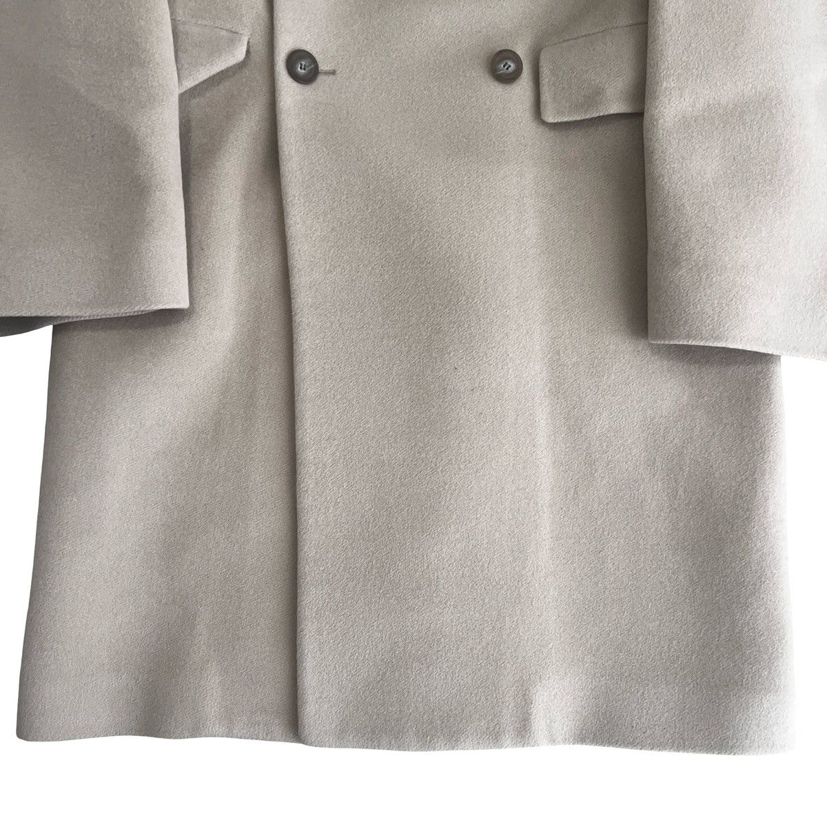 Balenciaga Balenciaga 2020AW Structured Steroid Melton Wool Long Coat Size US S / EU 44-46 / 1 - 6 Thumbnail