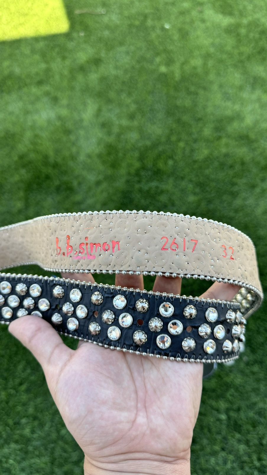 B.B. Simon BB Simon Belt BB Belt Size 32 - 4 Thumbnail