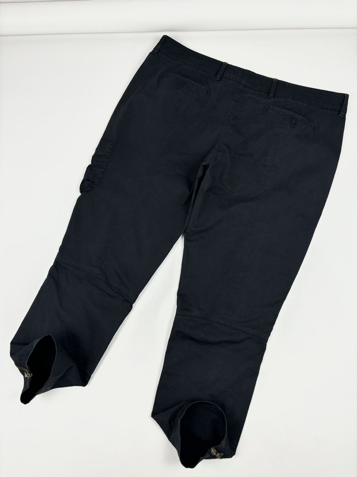 Prada Men's 00’s Linea Rossa Biker Cargo Zip Multipocket Pants Trousers Size US 36 / EU 52 - 7 Thumbnail