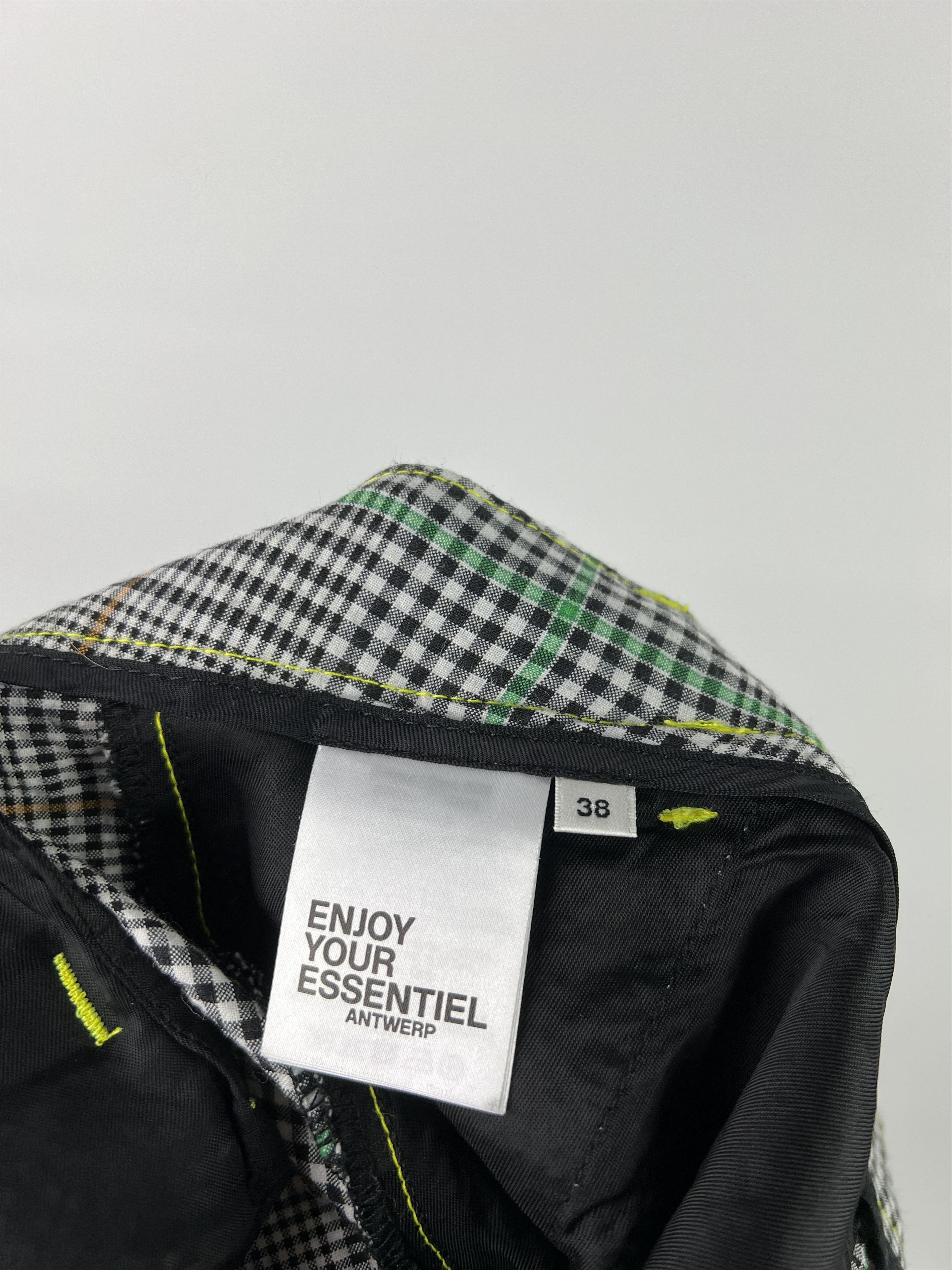 Essentiel Antwerp Essentiel Antwerp Check Pants Size EU38 US6 UK10 Size 28" / US 6 / IT 42 - 8 Thumbnail
