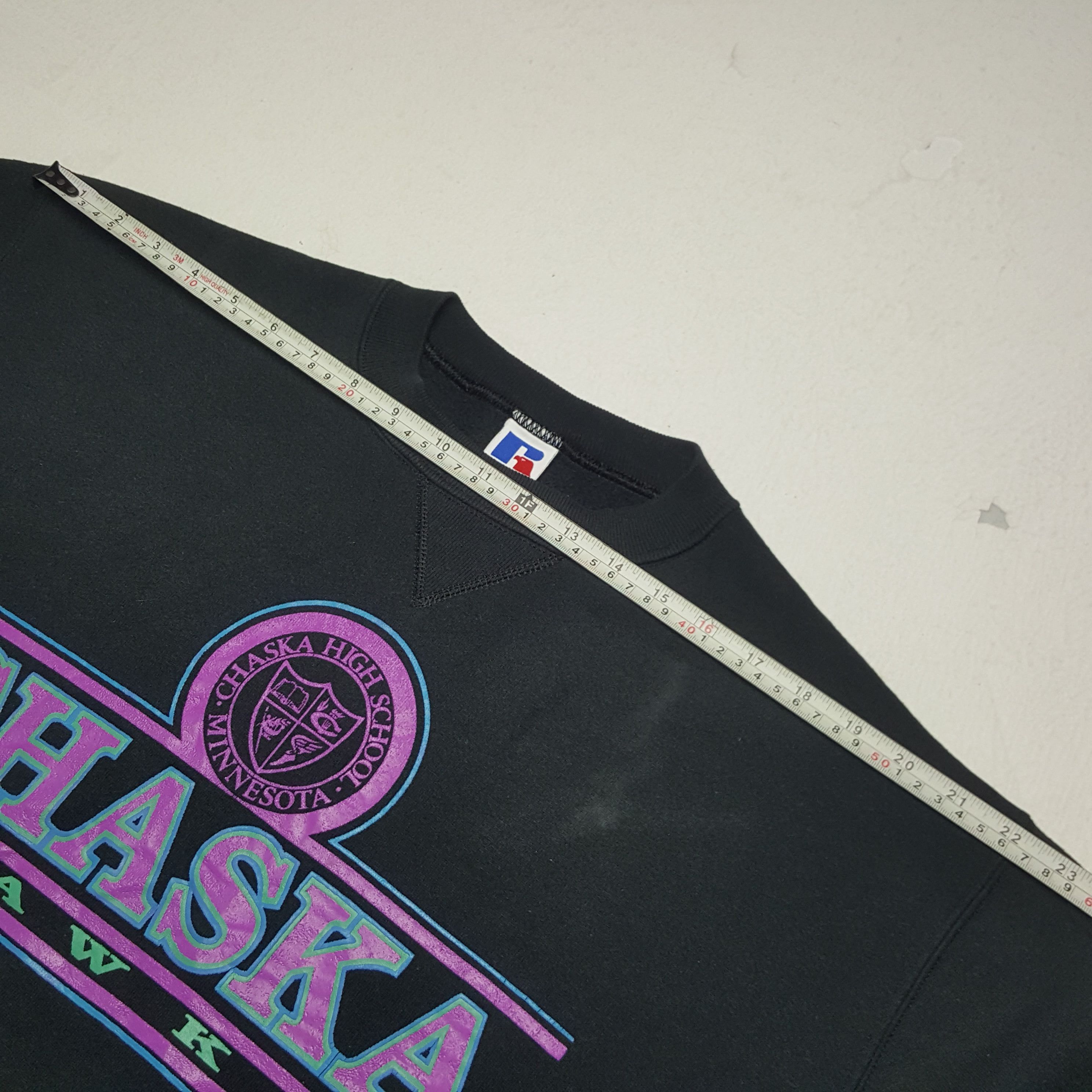 Russell Athletic × Vintage Vintage Chaska Hawks Sweatshirt Size US L / EU 52-54 / 3 - 6 Thumbnail