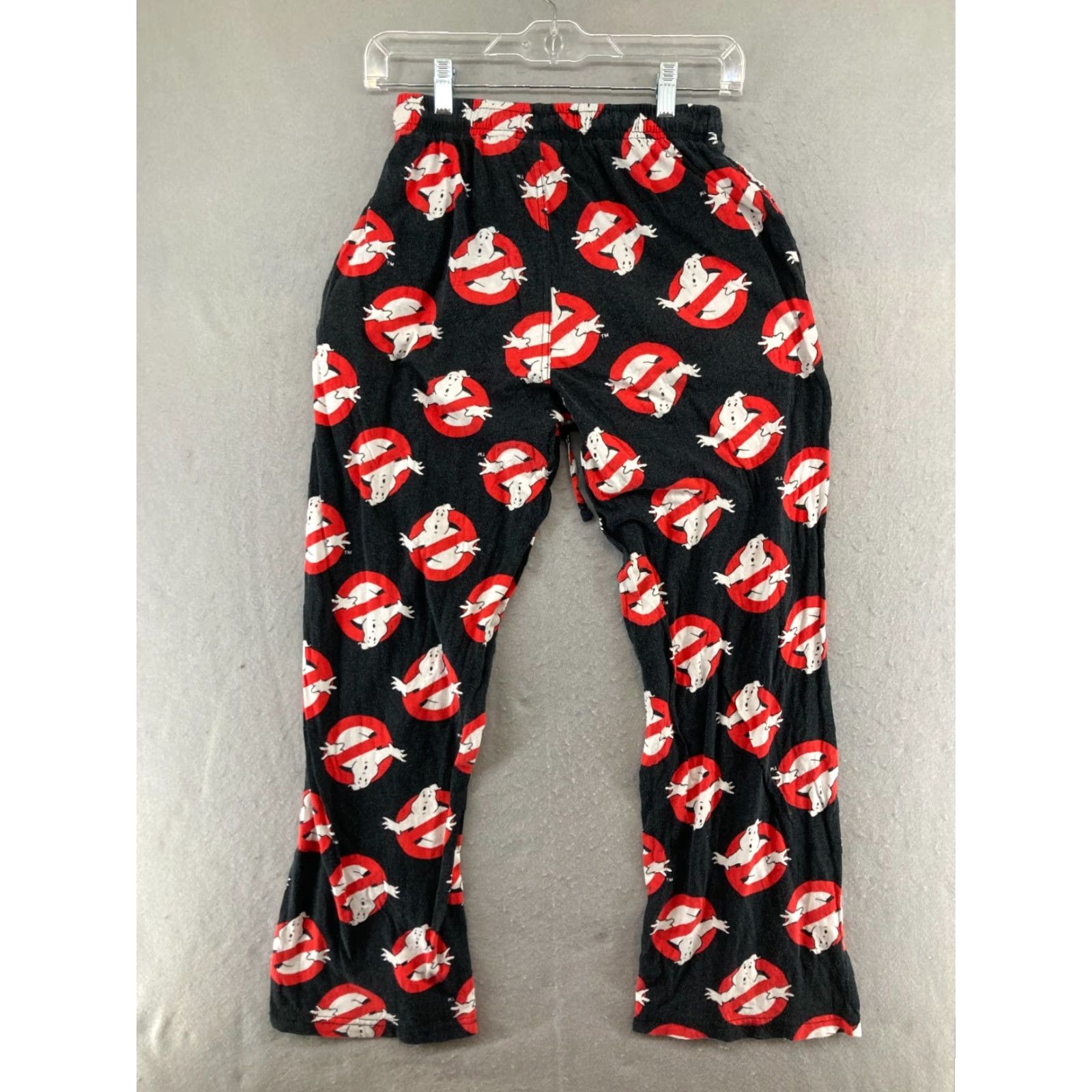 Vintage MJC Ghostbusters Womens Sleep Pants S Black Logo Vintage 80s 90s Lounge Pants Shirt Womens Black Ghostbusters Logo Vintage 90s Size 28" / US 6 / IT 42 - 7 Thumbnail