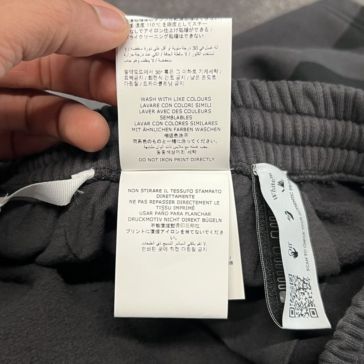 Off-White Off-White Diag Tab VTG Skate Sweatshort Black/Black Size US 36 / EU 52 - 14 Thumbnail