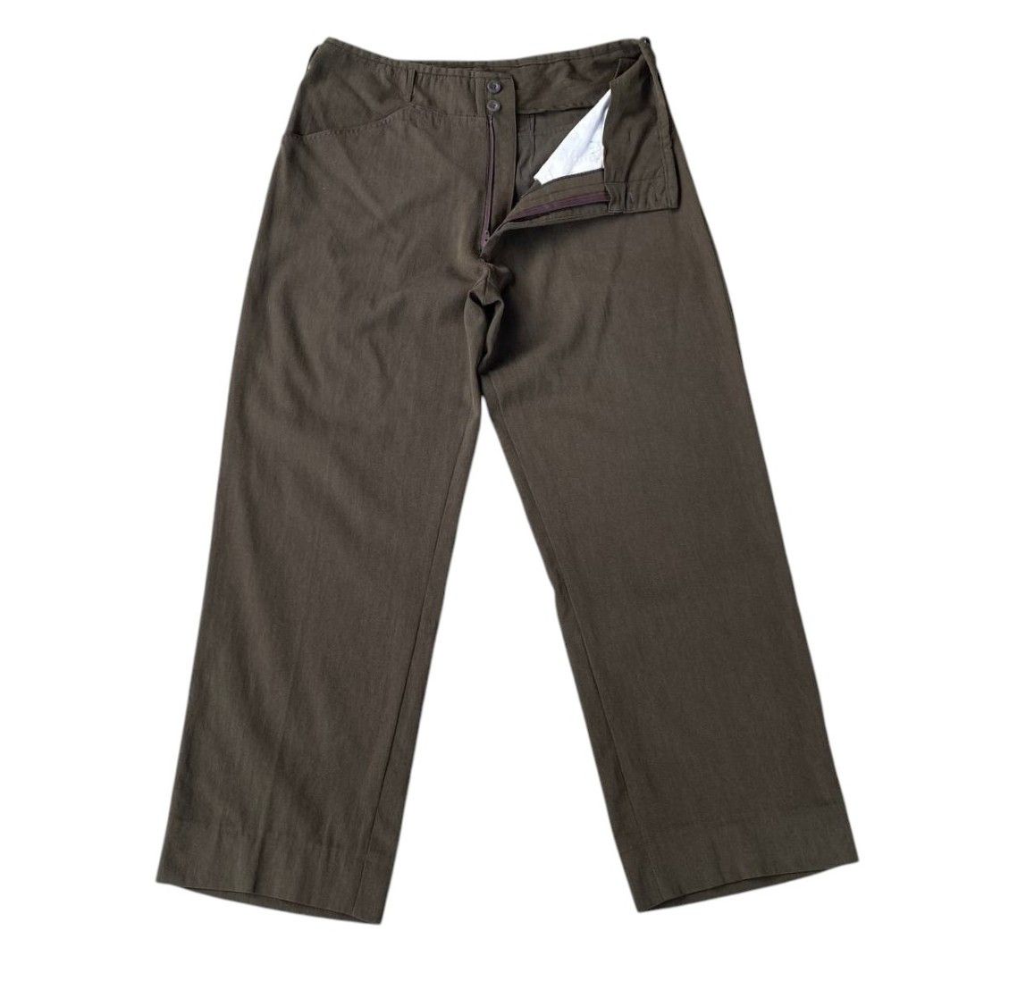 Marithe + Francois Girbaud W31 VINTAGE 90S MARITHE FRANCOIS GIRBAUD TROUSER LOOSE PANT Size US 31 - 9 Thumbnail