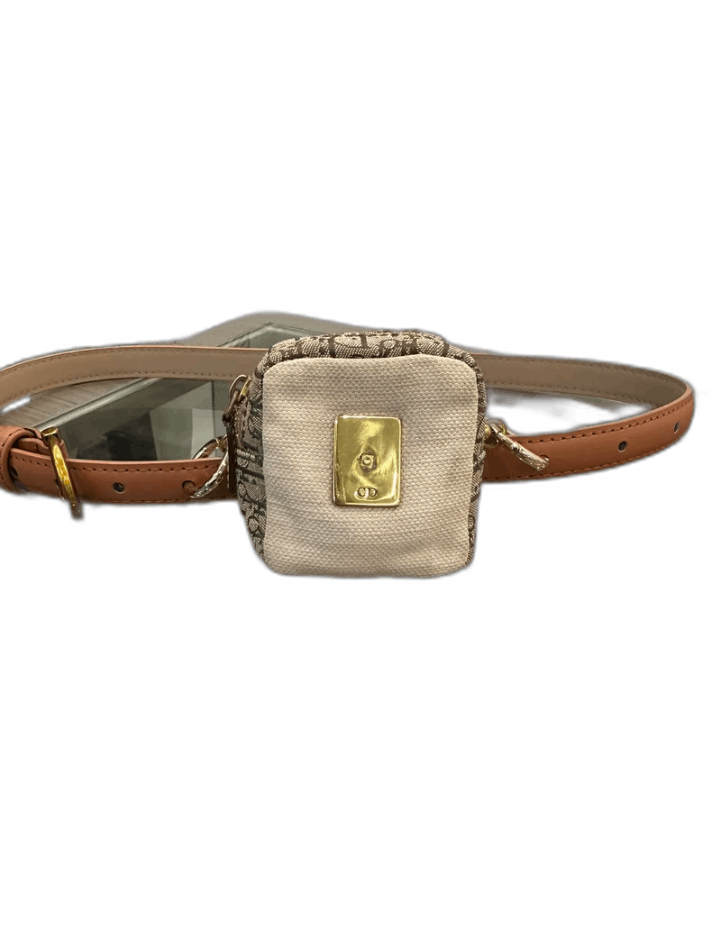 Dior Diorlogo canvas crossbody waist bag 8cm Size ONE SIZE - 1 Thumbnail