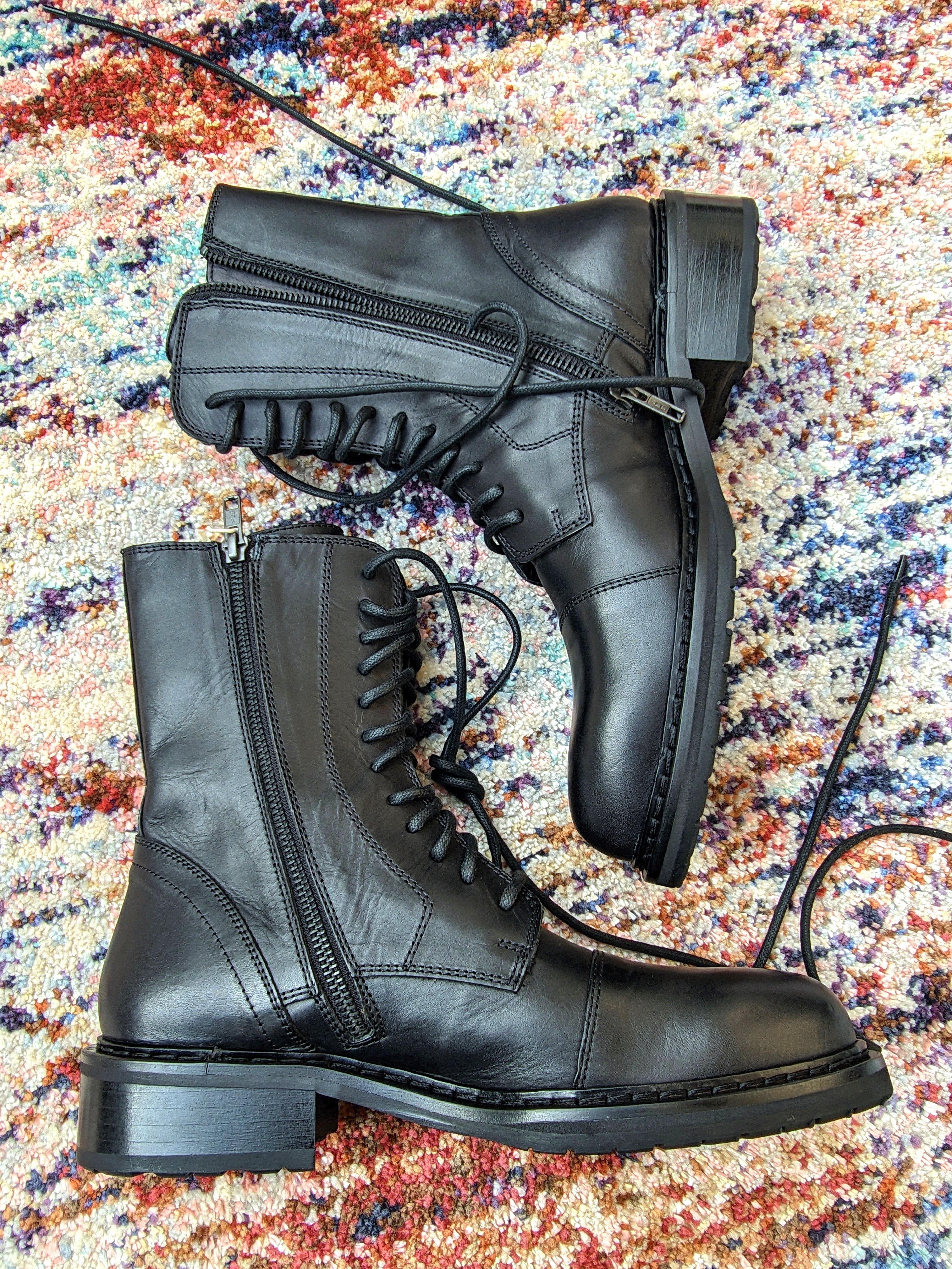 Ann Demeulemeester Ann Demeulemeester women's leather boots Size US 9 / IT 39 - 3 Thumbnail