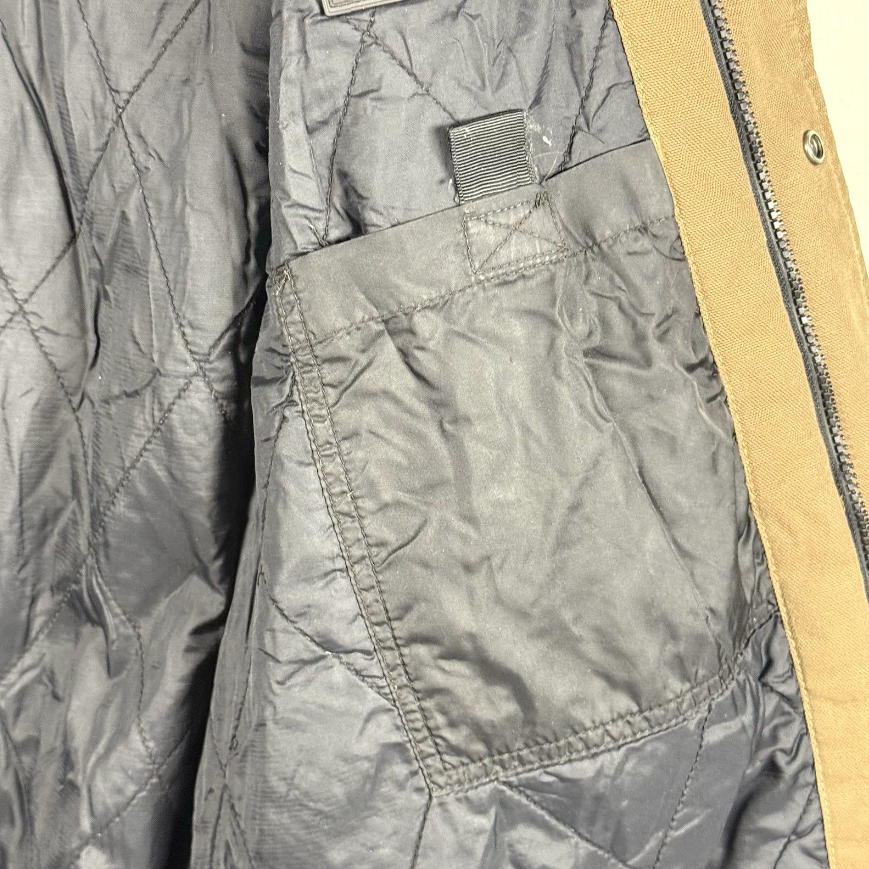 Carhartt Carhartt Mankato Jacket Brown XL Zipper Pockets Distressed 100120 Work Jacket Men Size US XL / EU 56 / 4 - 5 Thumbnail