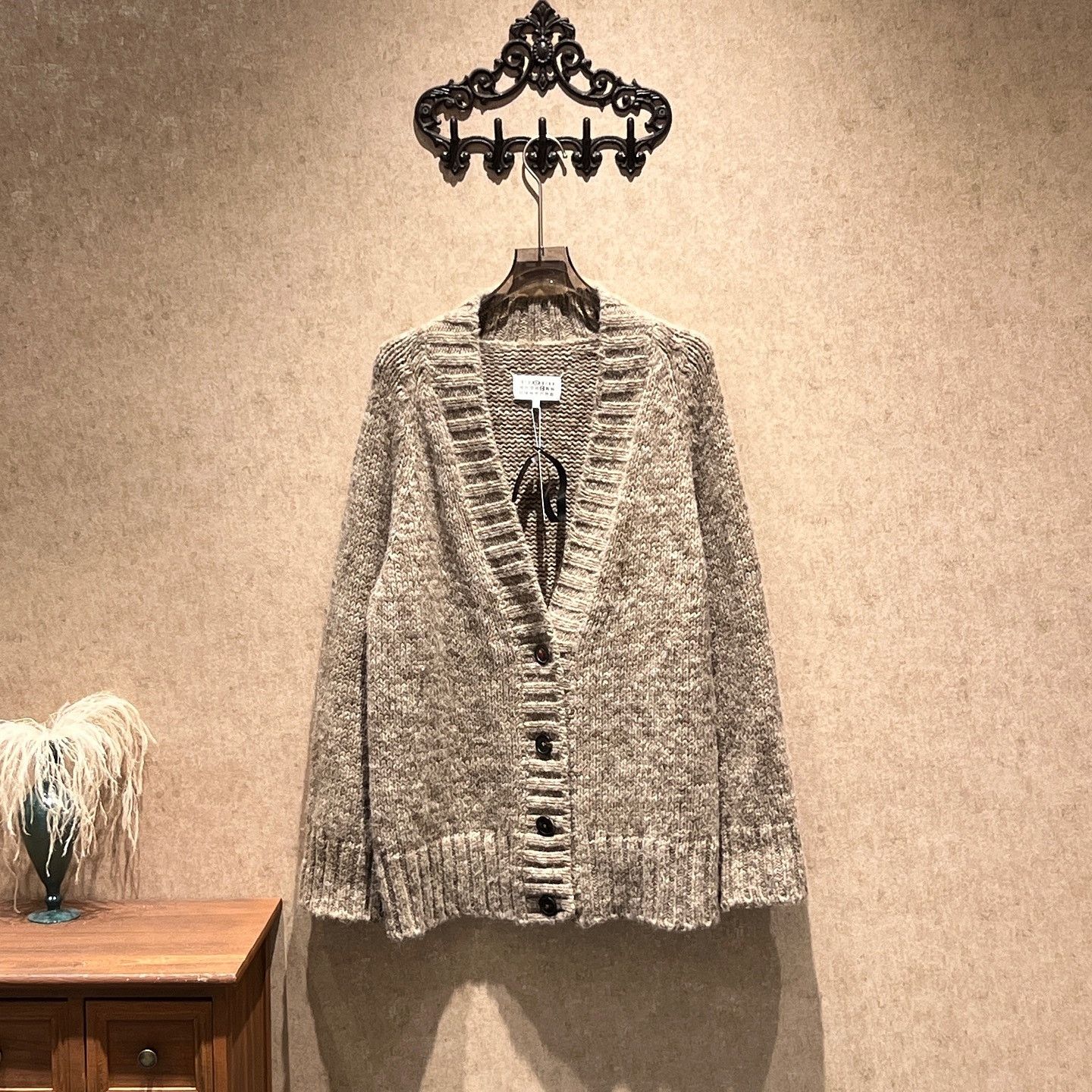 Maison Margiela Maison Margiela Wool Blend Cardigan Size M Size M / US 6-8 / IT 42-44 - 1 Thumbnail