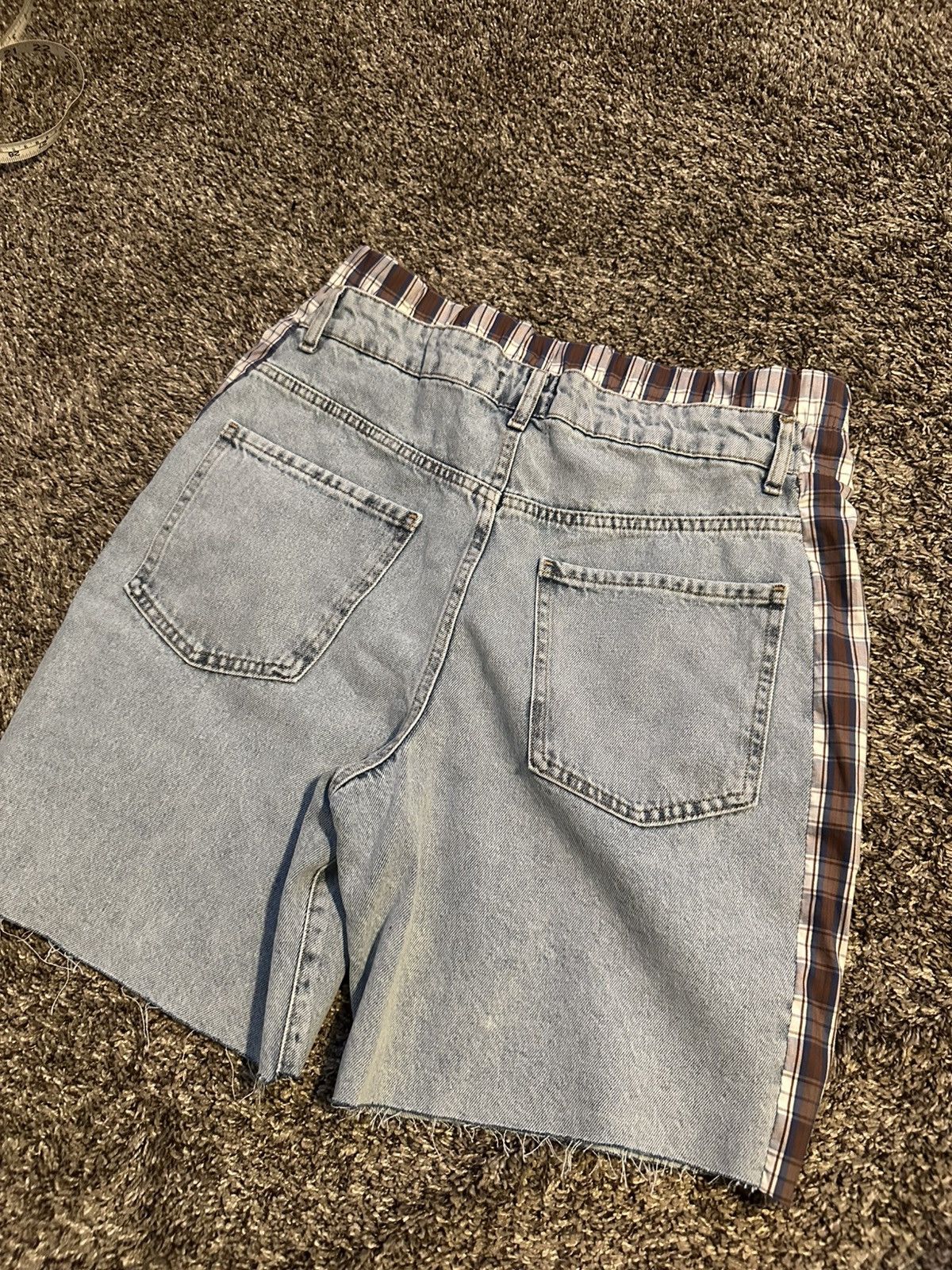 Other BoohooMAN Double Boxer Waist Blue Shorts Size 34 Size US 34 / EU 50 - 4 Thumbnail