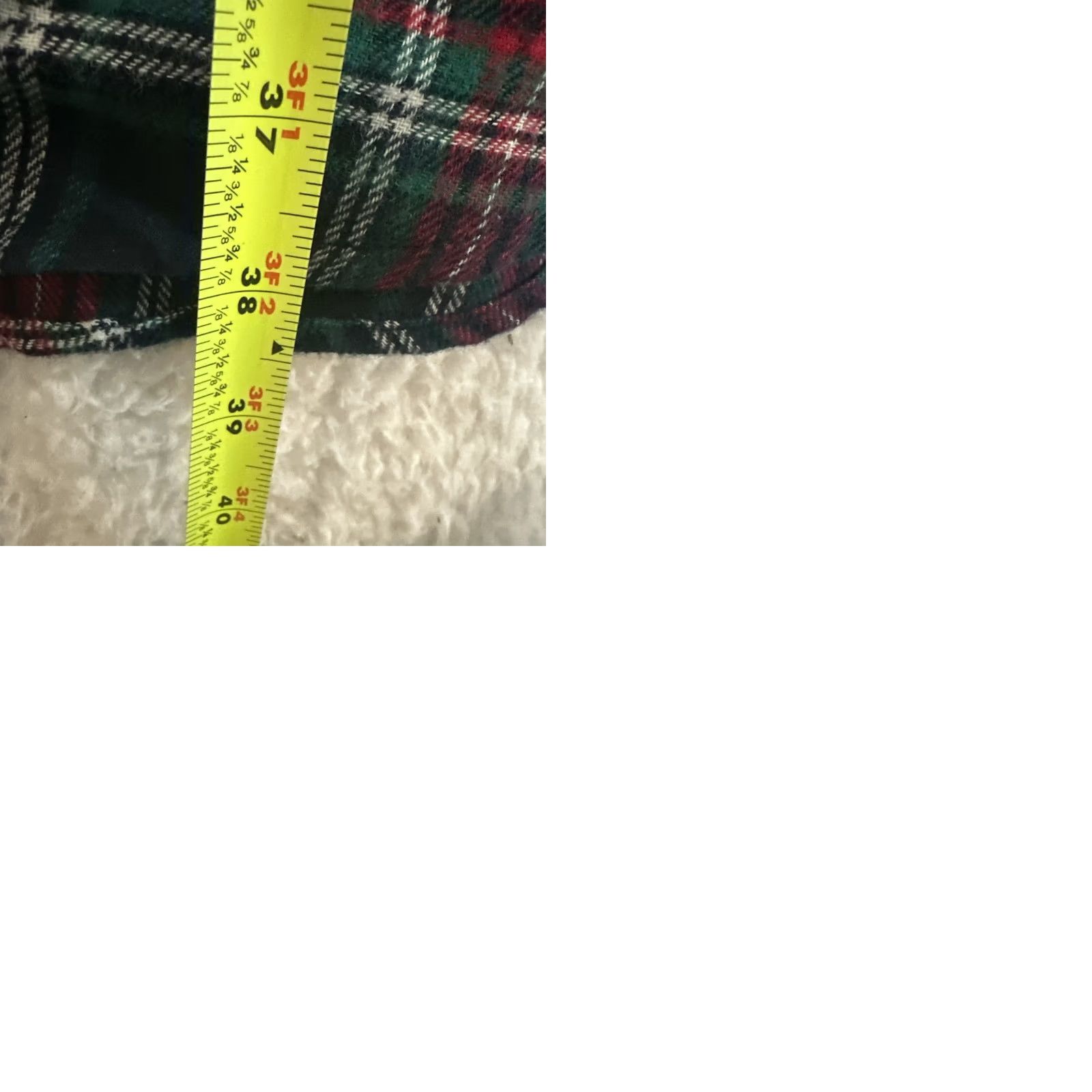 Ralph Lauren Lauren Ralph Lauren Women's Pajama Long Sleeve Shirt 2X Flannel Plaid NWT Size XXL / US 16-18 / IT 52-54 - 10 Thumbnail