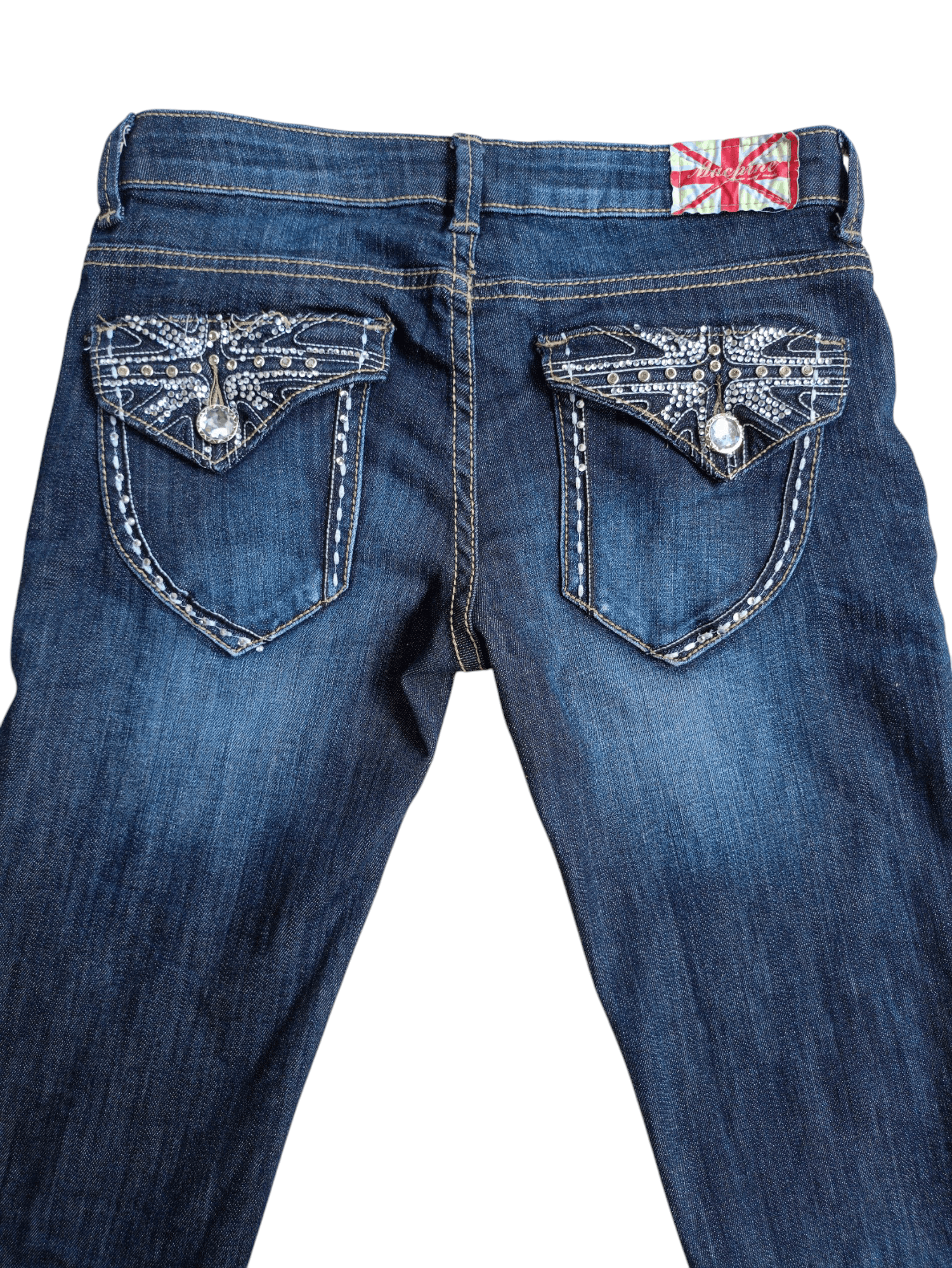 Japanese Brand × Vintage Machine Classic Japanese Jeans Vintage Denim Size 28" / US 6 / IT 42 - 9 Thumbnail