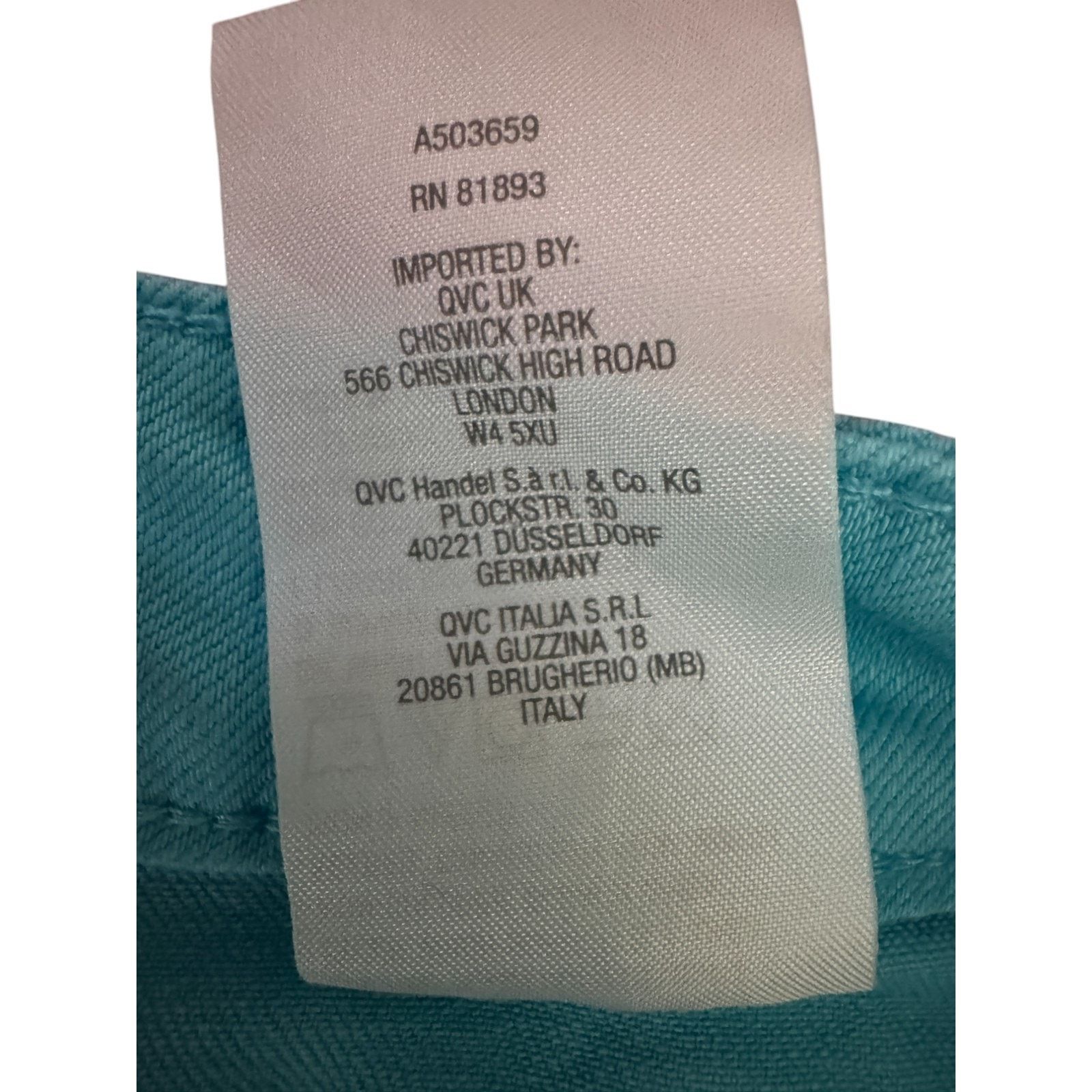 Jason Wu J Jason Wu Denim Straight Leg Cropped Jeans Blue 28W Size 40" / US 18 - 9 Thumbnail