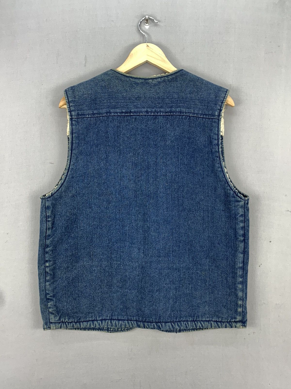 Vintage Vintage Denim Jacket Wood Crane Vest Size US M / EU 48-50 / 2 - 9 Thumbnail