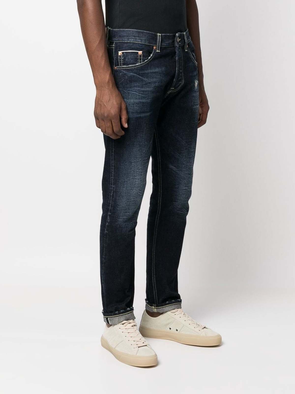 Dondup Dondup Icon Regular Japanese Selvedge Denim Jeans Size US 34 / EU 50 - 2 Thumbnail