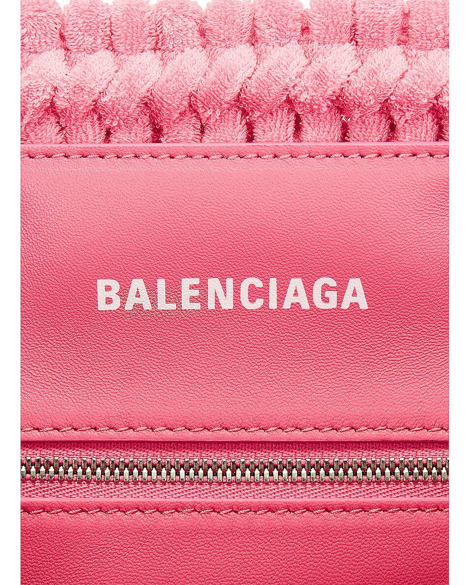 Balenciaga o1y0625 Size : OS / Basket Bag in Pink Size ONE SIZE - 4 Thumbnail