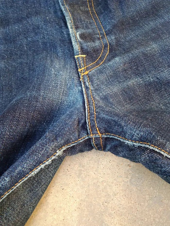 Japanese Brand × Jean × Vintage Vintage The Superior Labor Selvedge Redline Japan Jeans Size US 32 / EU 48 - 6 Thumbnail