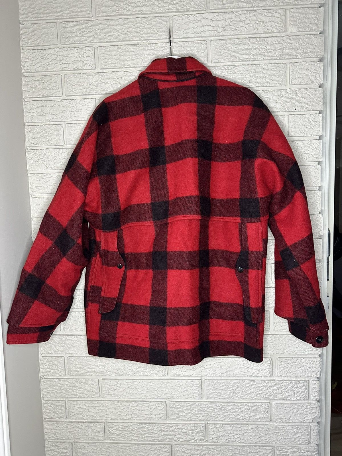 Filson × Vintage × Woolrich Woolen Mills Vintage Filson Double Mackinaw Wool Cruiser Jacket / Coat Size US L / EU 52-54 / 3 - 2 Thumbnail