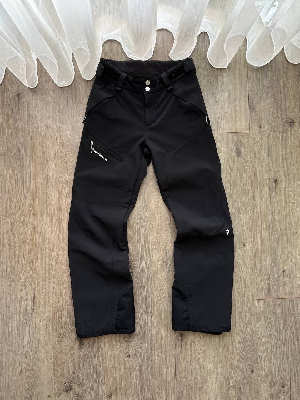 Peak Performance × Vintage Vintage Peak Performance Outdoor Ski Big Logo Black Pants Size US 30 / EU 46 - 1 Thumbnail
