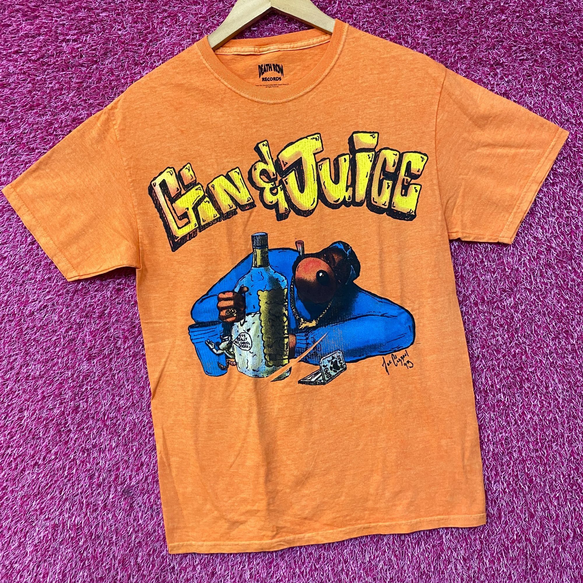 Death Row Records Death Row Records Gin & Juice Snoop Doggy Dog Graphic T-Shir Size US M / EU 48-50 / 2 - 3 Thumbnail