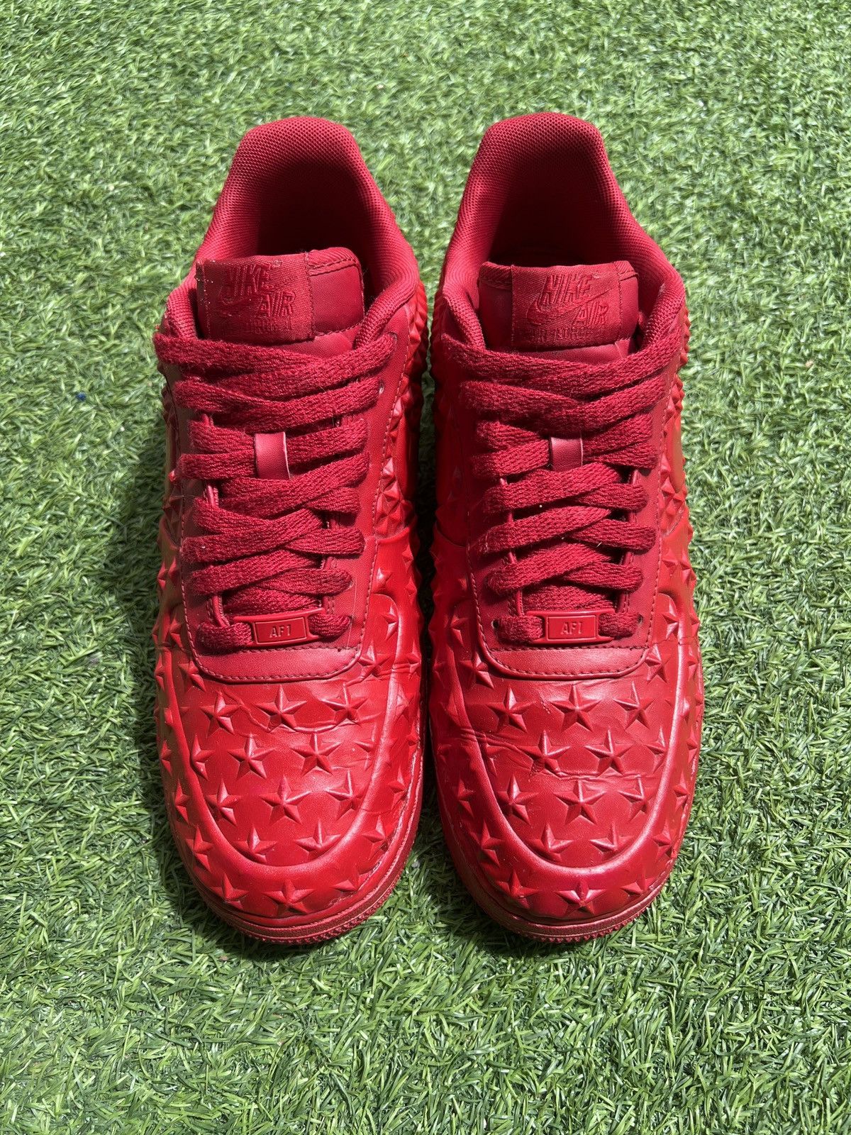 Nike Nike Air Force 1 Low Independence Day Red Men's - 789104-600 Size US 9 / EU 42 - 5 Thumbnail