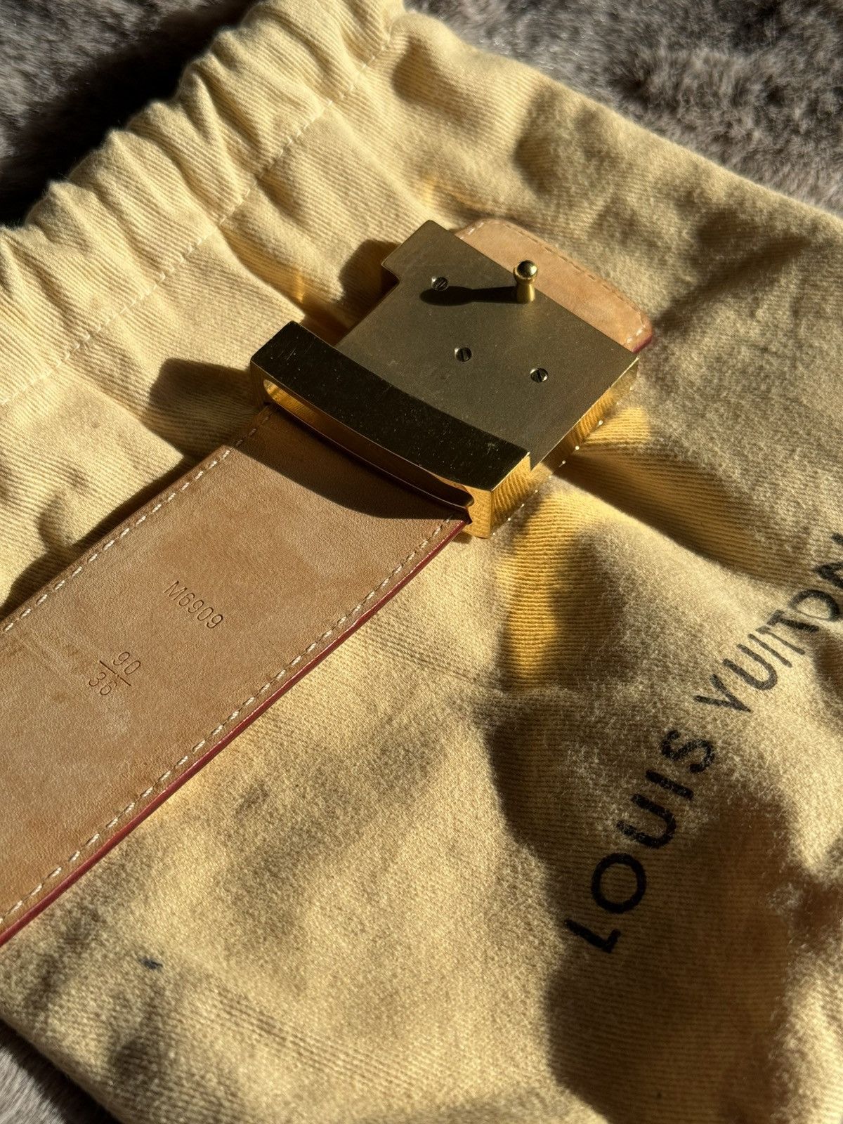 Louis Vuitton × Takashi Murakami Louis Vuitton x Takashi Murakami Multicolor Monogram Belt Size 32 - 4 Thumbnail
