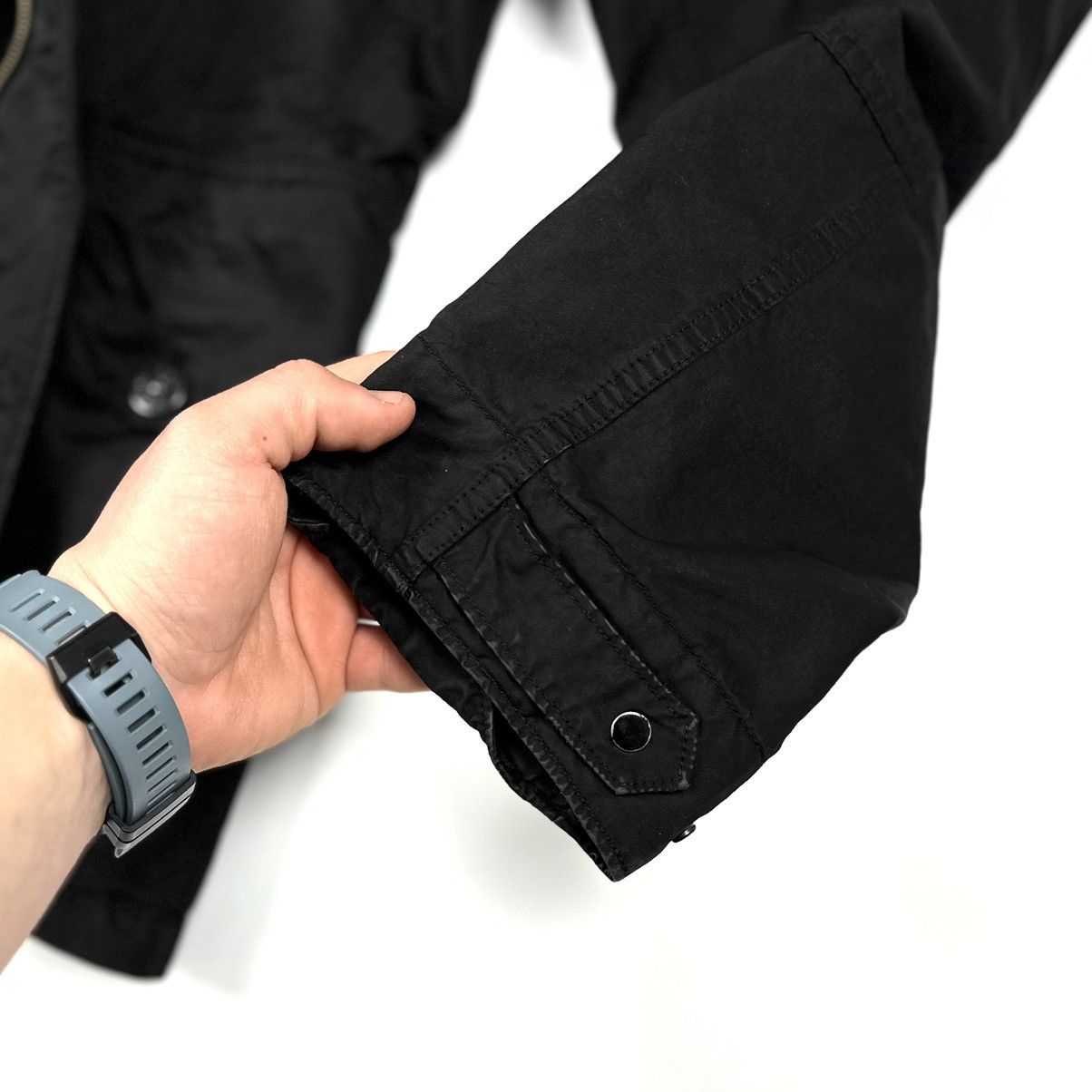 Stone Island × Vintage Vintage 2009 STONE ISLAND DAVID TC Logo Black Casual Jacket Size US L / EU 52-54 / 3 - 16 Thumbnail