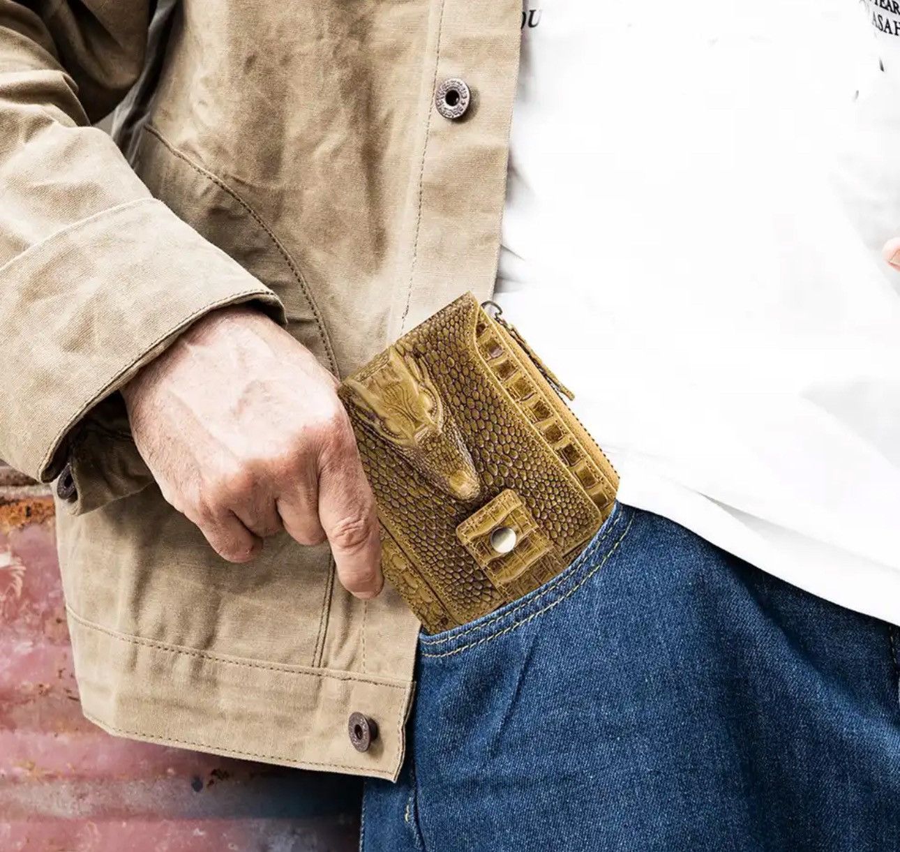 Leather leather large capacity card slot zero wallet Size ONE SIZE - 2 Thumbnail