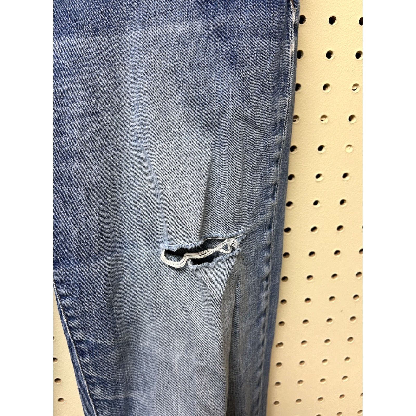 Ralph Lauren VINTAGE Ralph Lauren Jeans Co Women Jeans Distressed Bootcut Western 6P Blue Denim Regular Female Girls Womens Size 28" / US 6 / IT 42 - 3 Thumbnail
