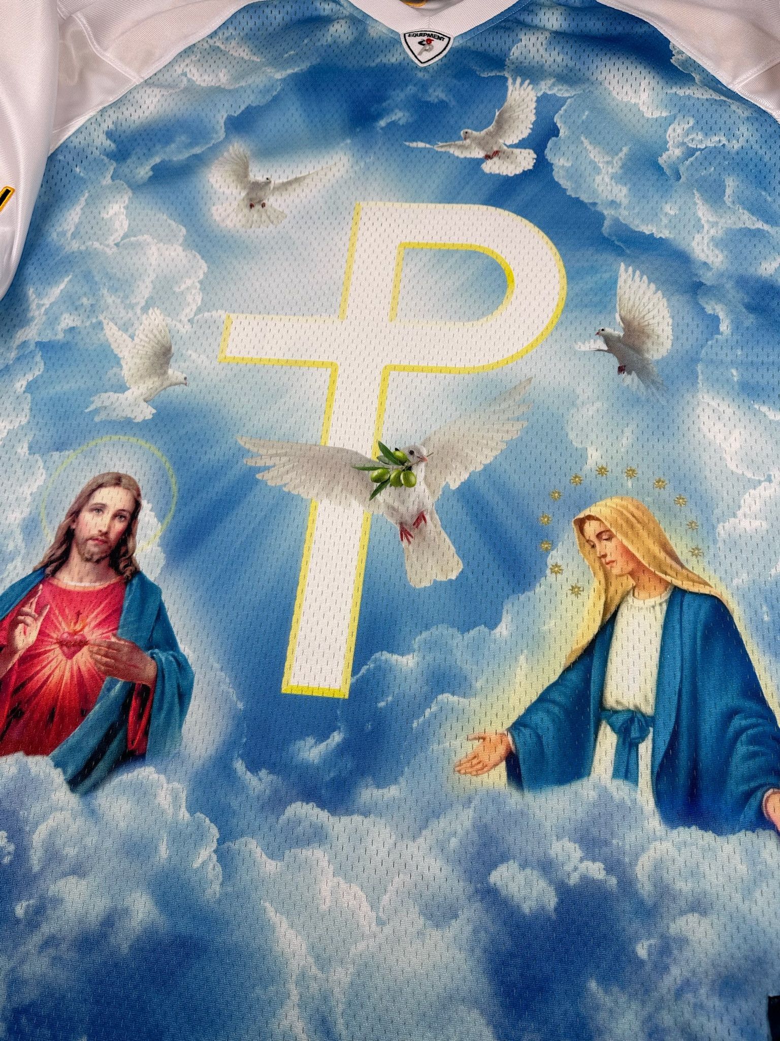 Palace Palace truth Jersey jesus christ tshirt Size US L / EU 52-54 / 3 - 5 Thumbnail