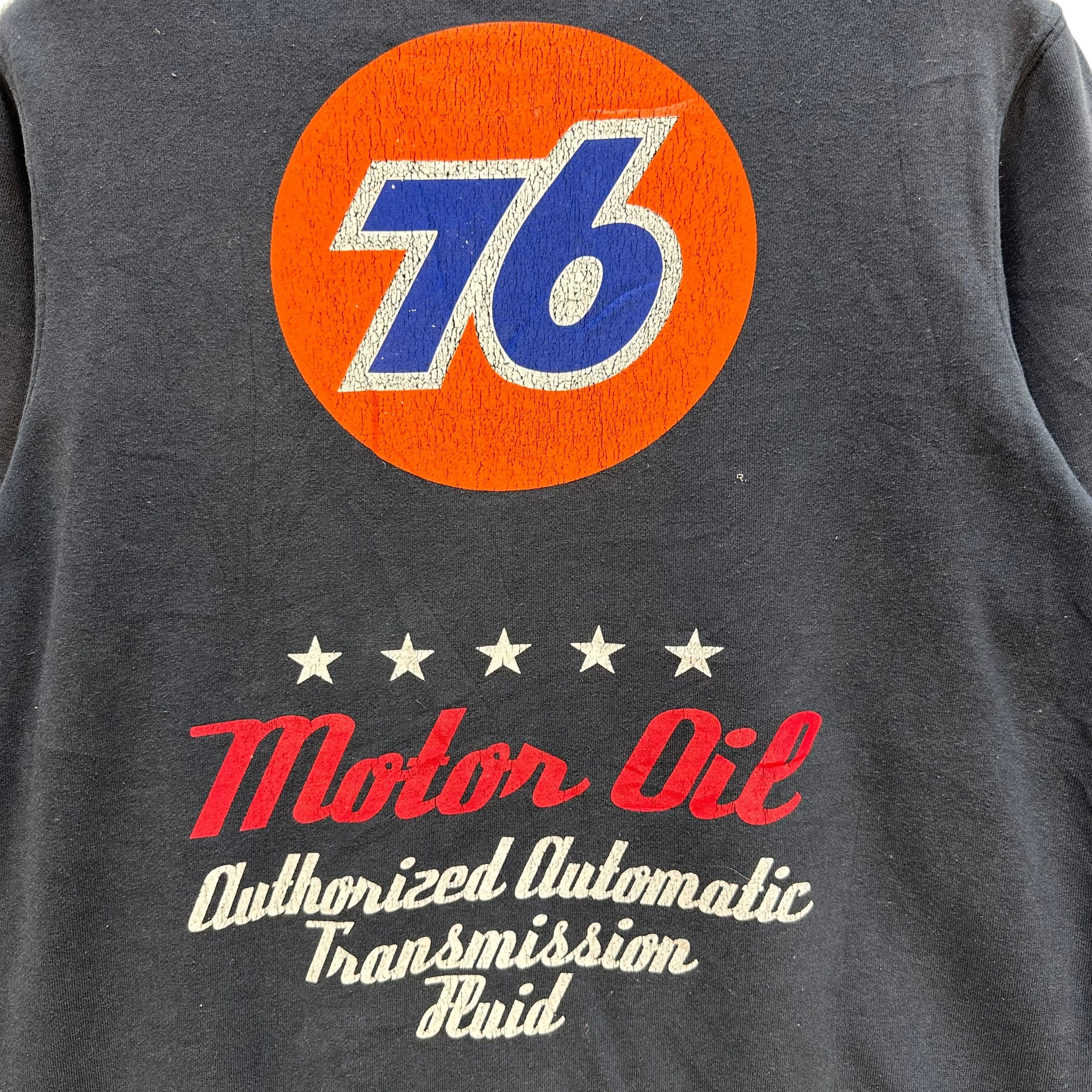 Vintage 76 LUBRICANTS Racing Big Logo Crewneck Sweatshirt #A5-0130 Size US M / EU 48-50 / 2 - 11 Thumbnail