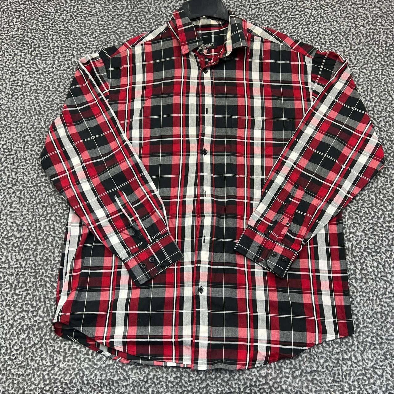 Other Gioberti Shirt Men Plaid Button Up Long Sleeve Collared L Size US L / EU 52-54 / 3 - 1 Thumbnail