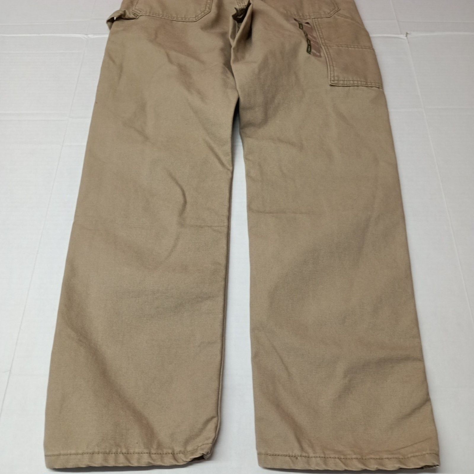 Lee Lee Mens Loose Straight Leg Carpenter Jeans Size 29x32 Beige Size US 29 - 6 Thumbnail