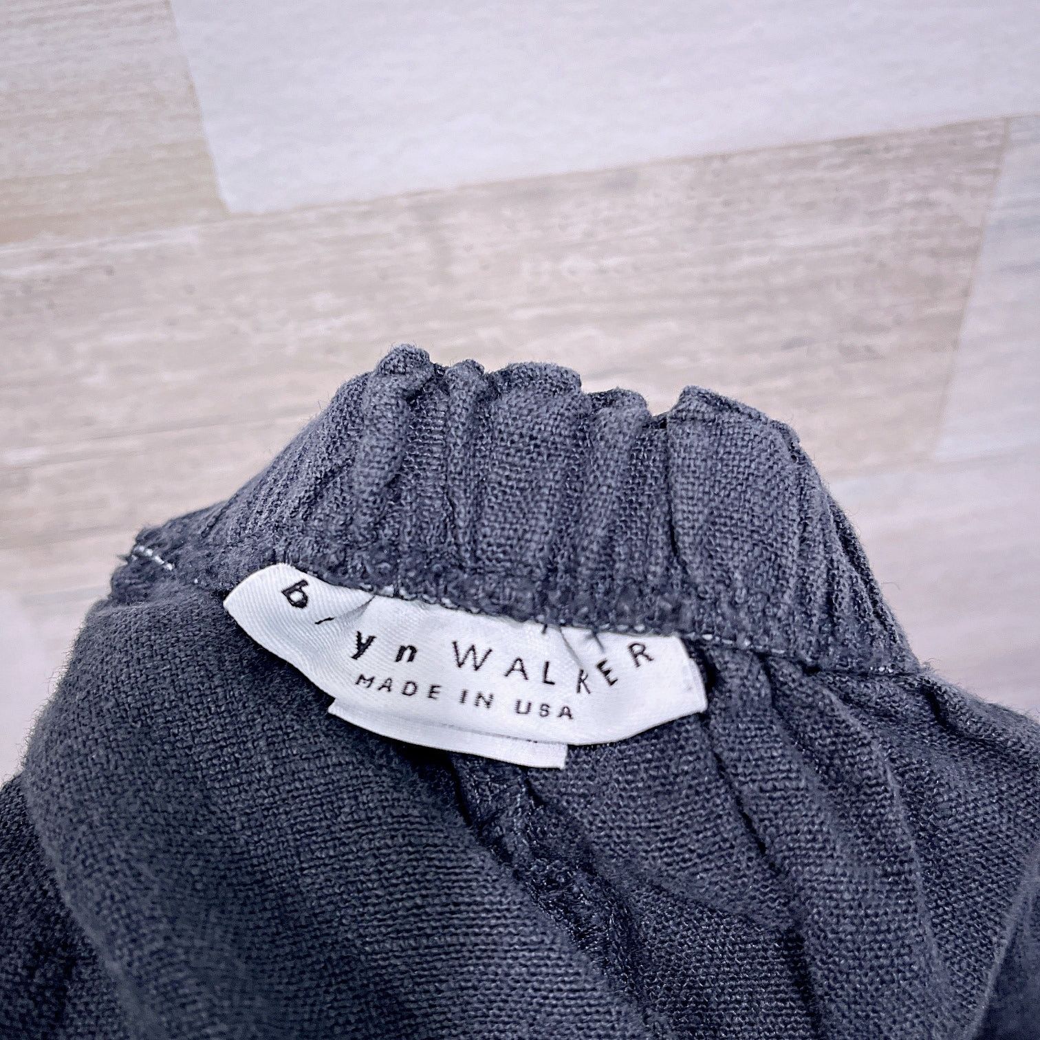 Bryn Walker × Vintage BRYN WALKER Linen Pull On Pants Black VTG USA Womens Large Size 28" / US 6 / IT 42 - 5 Thumbnail