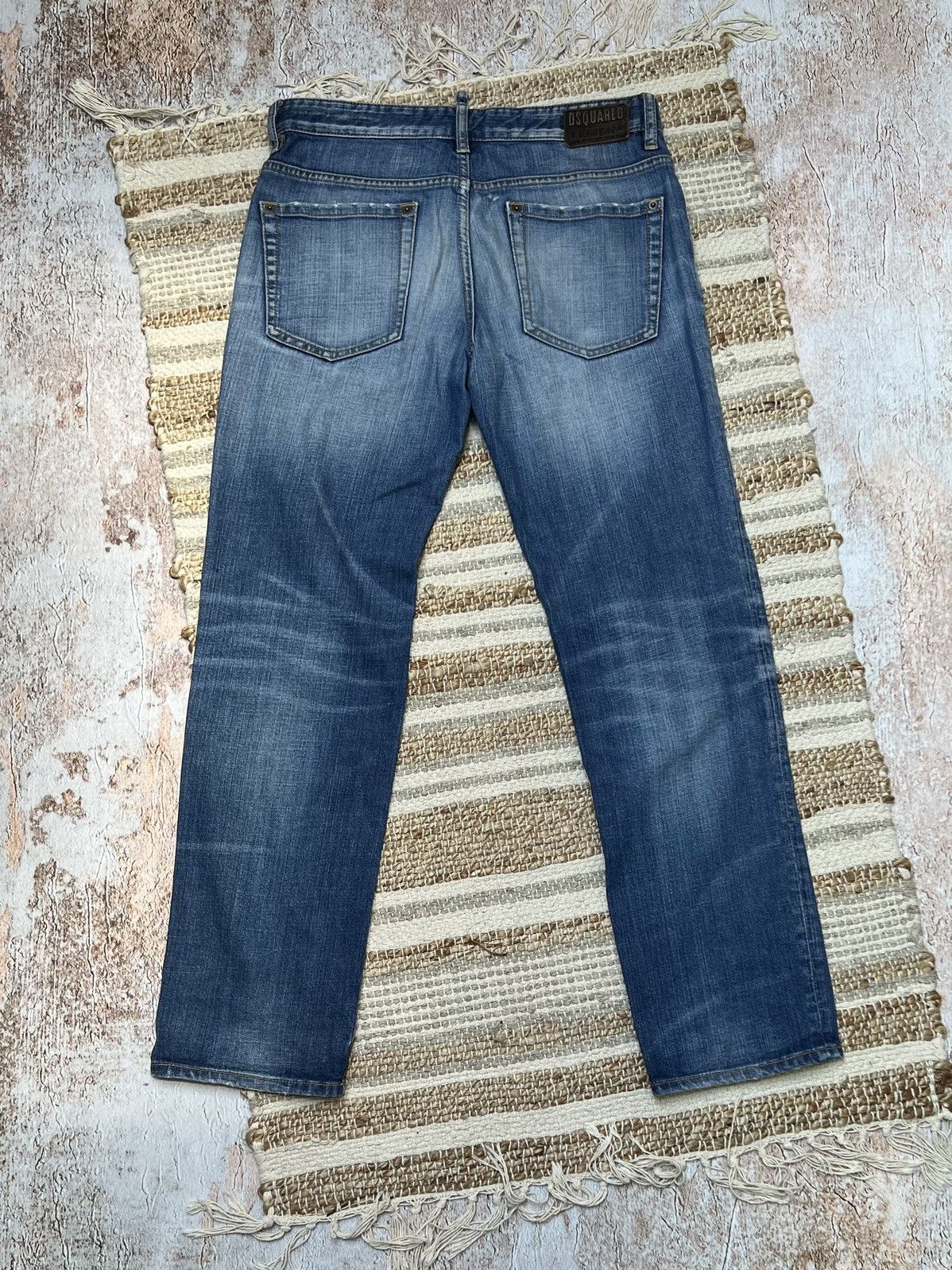 Dsquared2 × Vintage Dsquared2 vintage distressed jeans Size US 32 / EU 48 - 6 Thumbnail