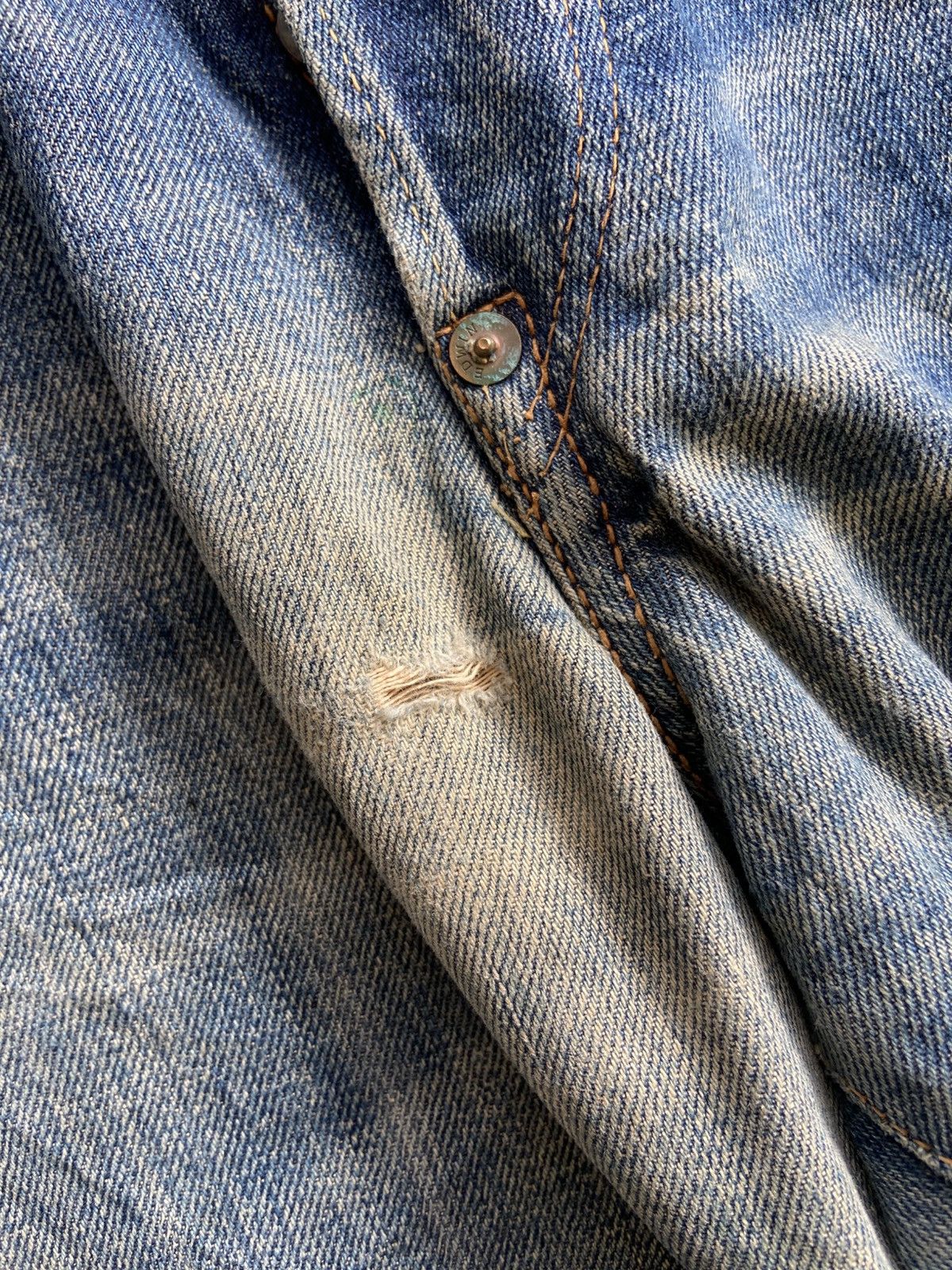Edwin 1990s Edwin 505S - Vintage Ripped Selvedge Denim Pants Size US 31 - 11 Thumbnail