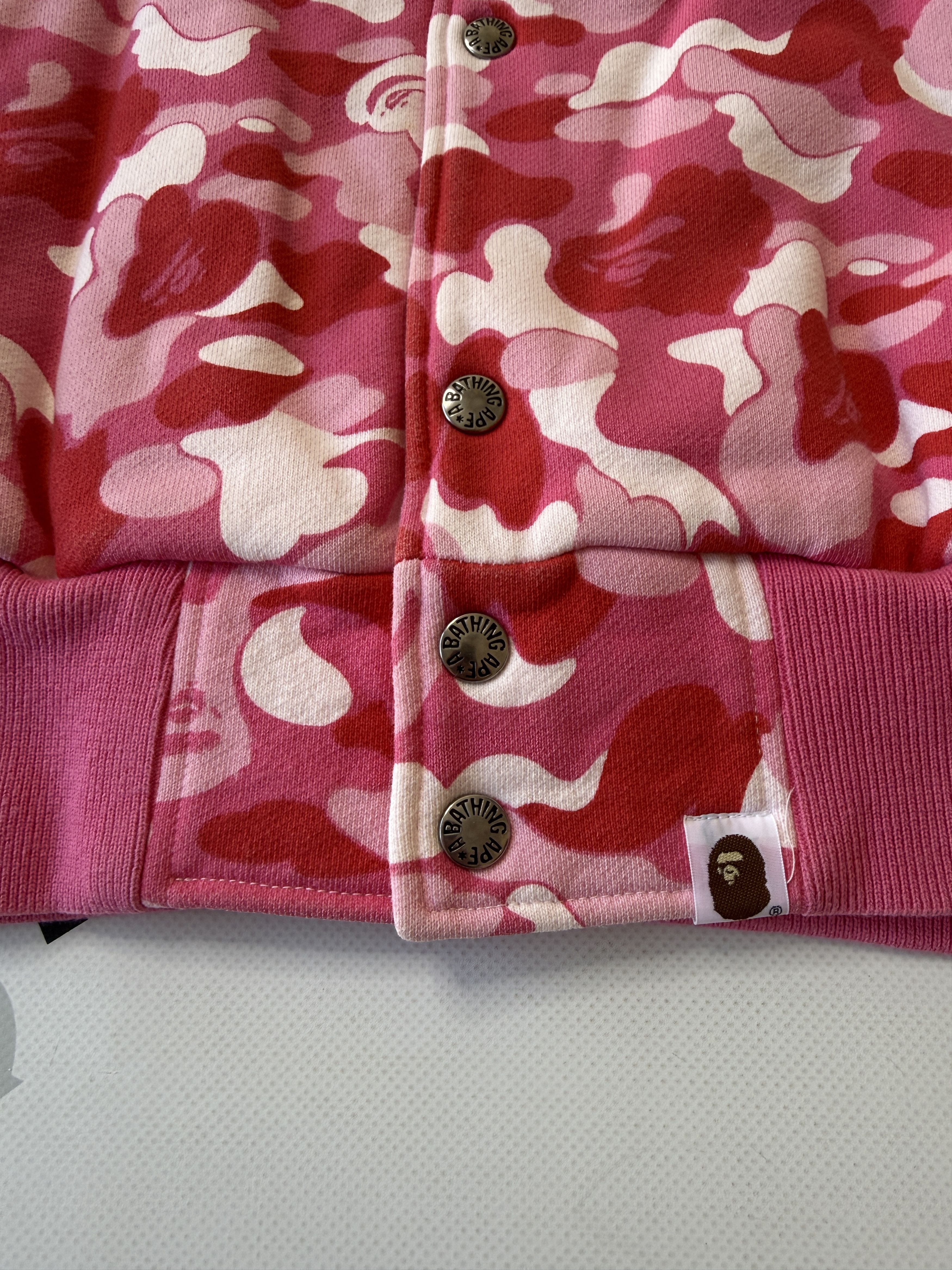 Bape BAPE NIGO FAVORITE SHOP ABC CAMO SWEAT VARSITY JACKET (2008) Size US L / EU 52-54 / 3 - 7 Thumbnail