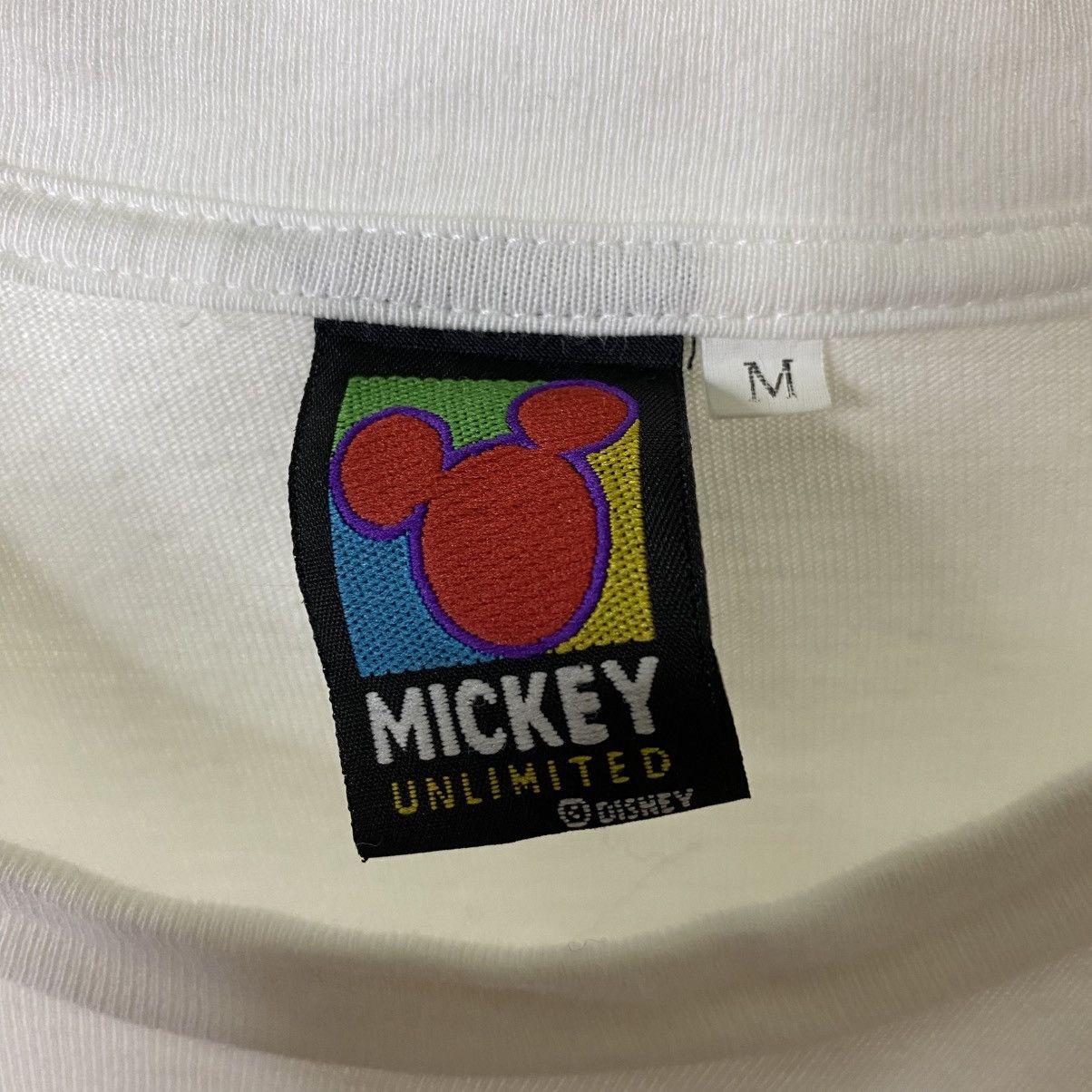 Mickey Mouse Vintage 1990s Disney Mickey Mouse T Shirt Size US M / EU 48-50 / 2 - 3 Thumbnail
