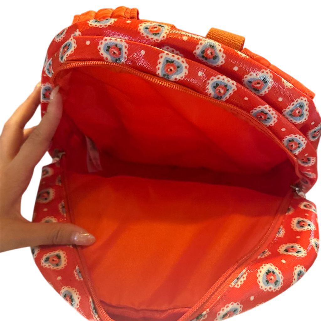 Jordan Brand Cath Kidston Lace Hearts Large Rucksack Backpack in Red Size ONE SIZE - 3 Thumbnail