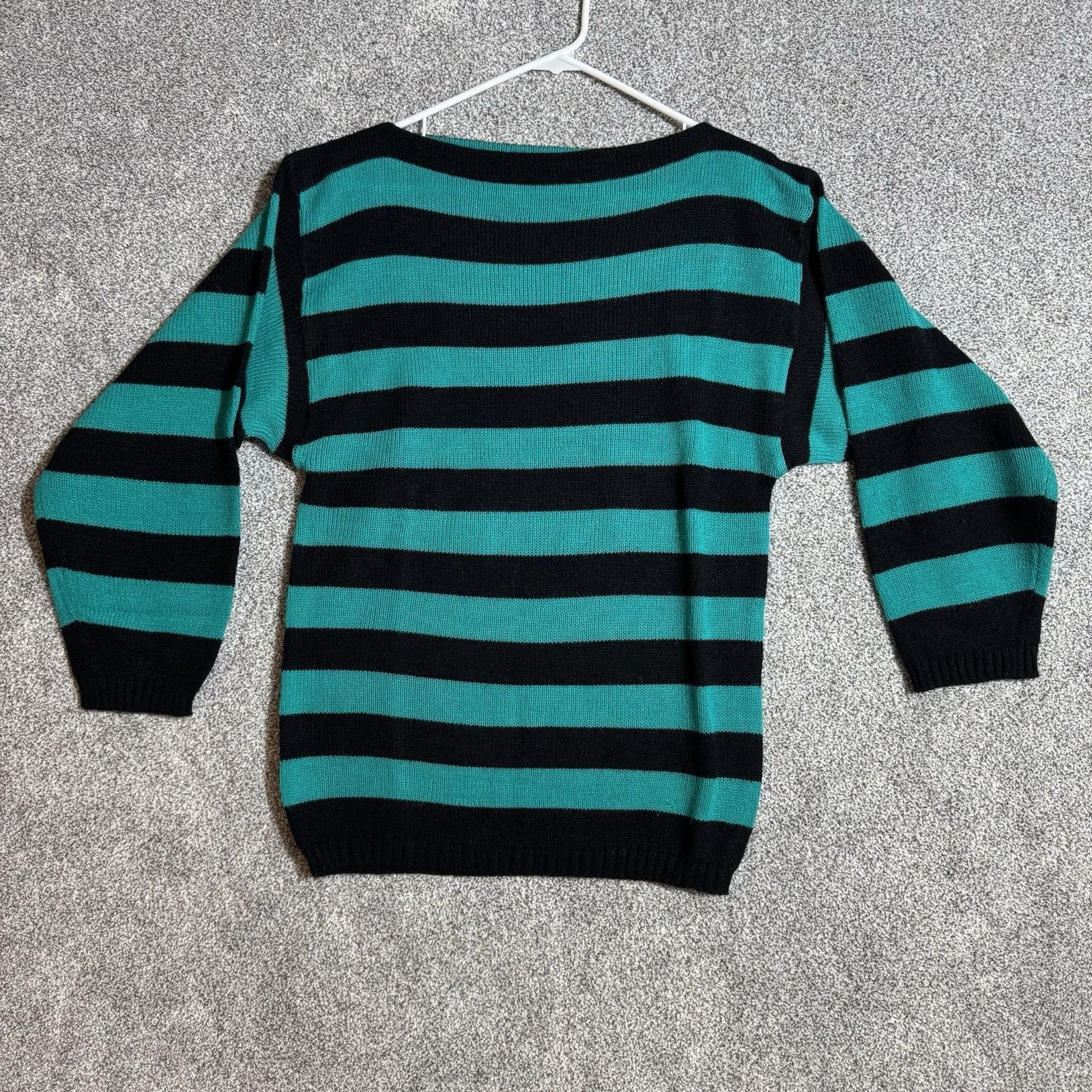 Other Vintage 80s Sweater Women Medium Grunge Ribbed Knit Slouchy Size M / US 6-8 / IT 42-44 - 1 Thumbnail