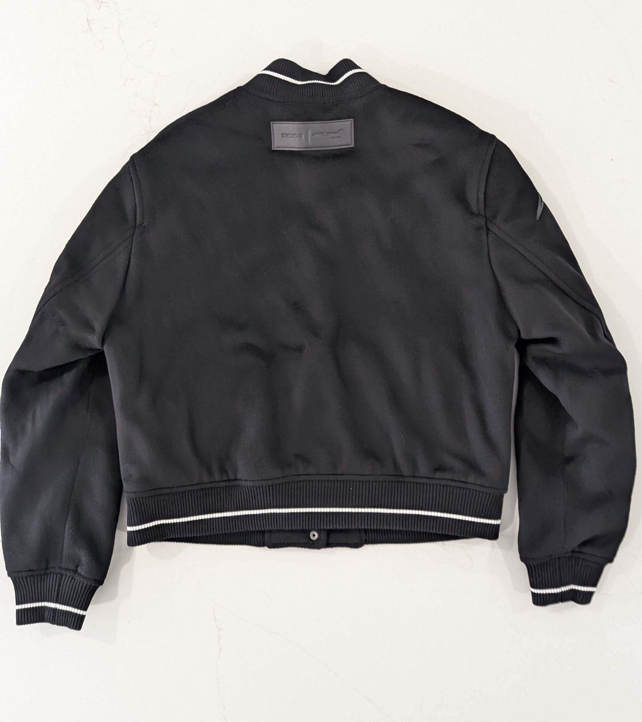 Reiss Reiss x McLaren F1 Team Blain Wool Bomber Jacket Size M / US 6-8 / IT 42-44 - 2 Thumbnail
