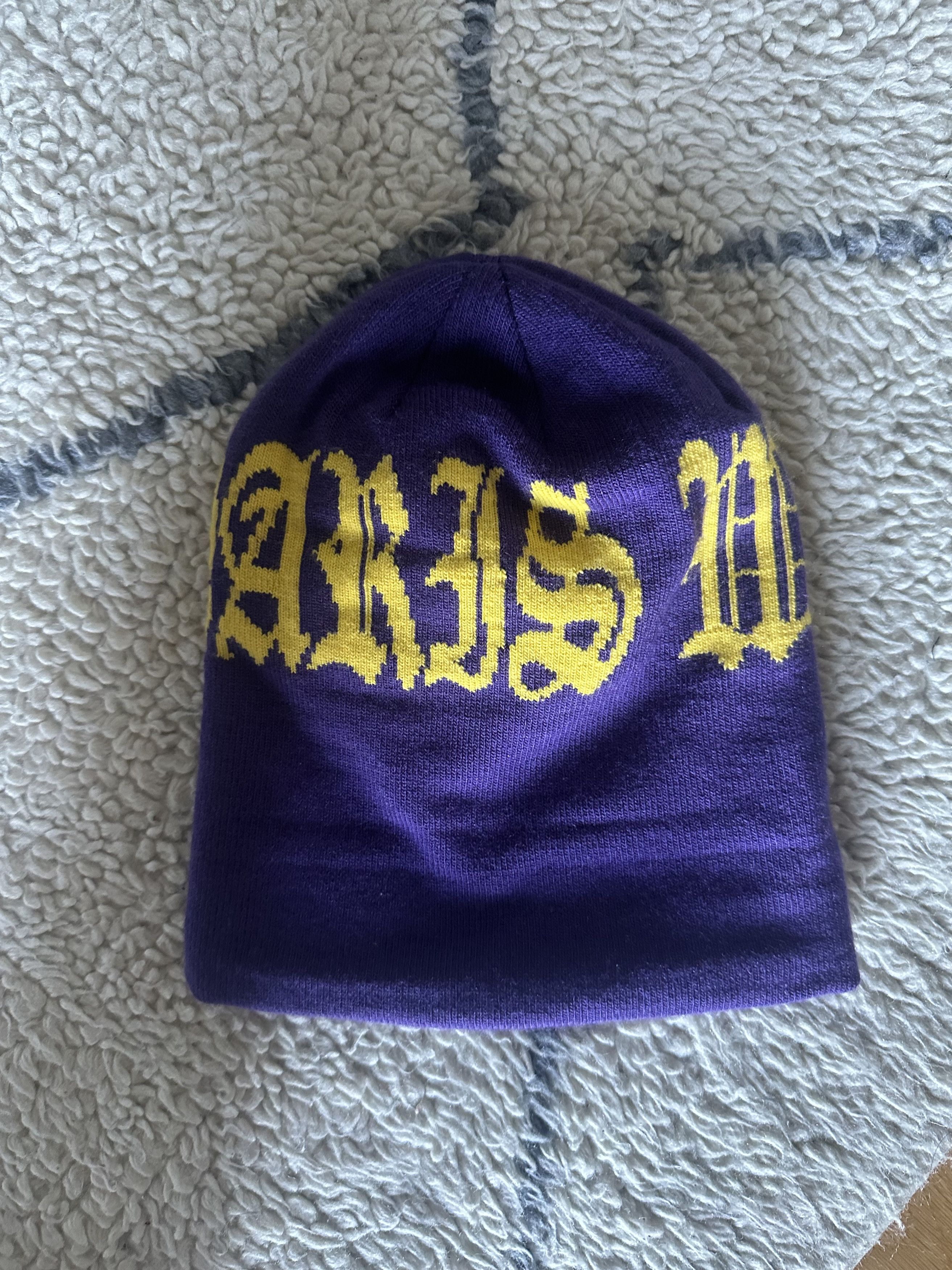 Wasted Paris WASTED Paris Beanie all around font Size ONE SIZE - 2 Thumbnail
