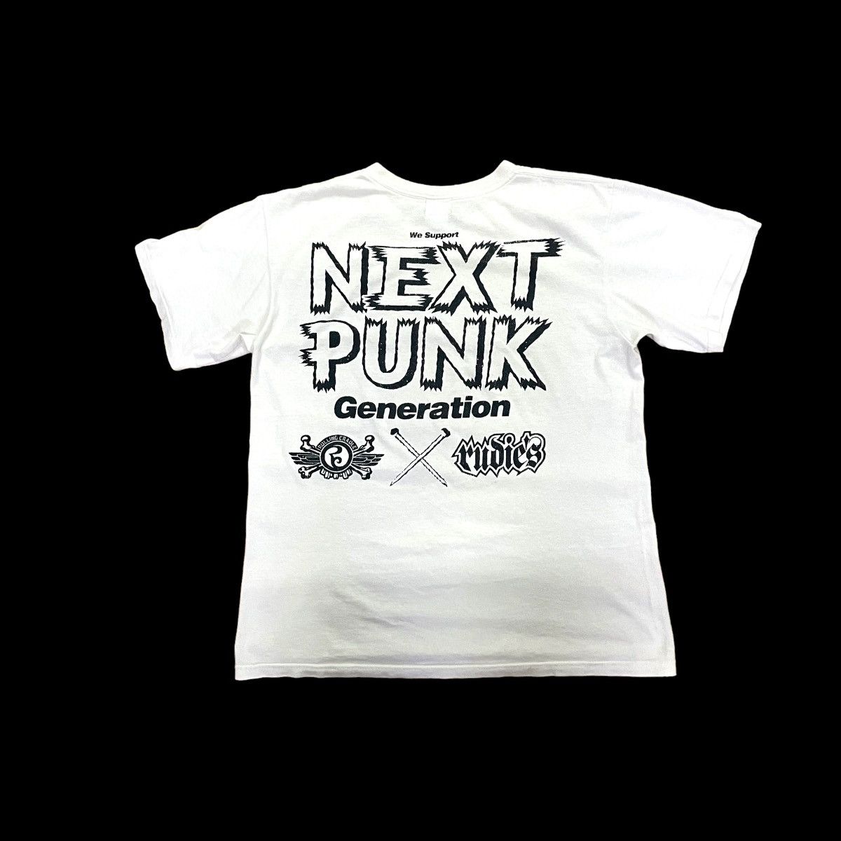 🇯🇵 RUDIES UNDERGROUND SUBCULTURE ROLLING CRADLE PUNK TSHIRT