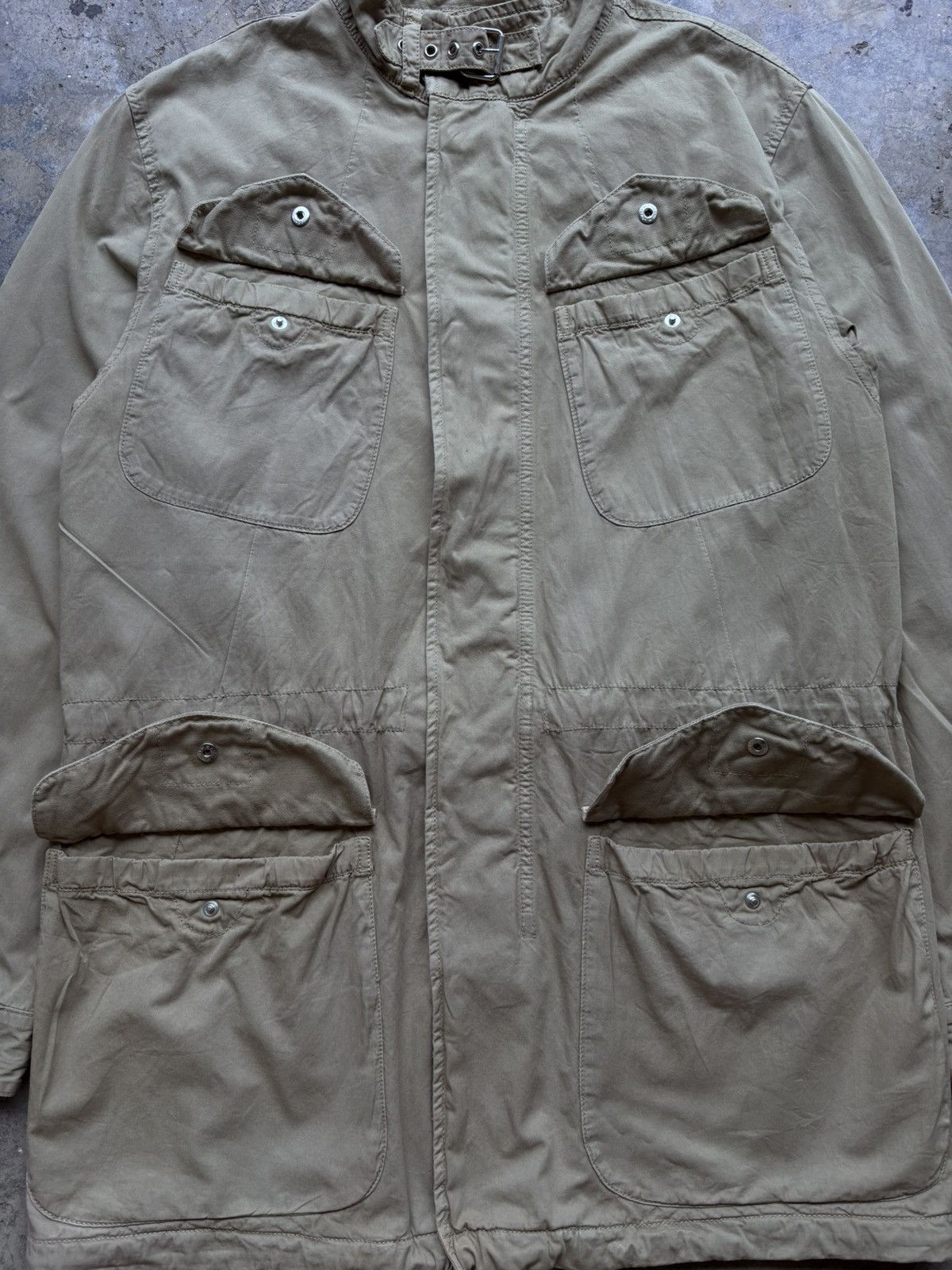 Tommy Hilfiger Vintage Tommy Hilfiger Parka Military Issue 1985 riri Zipper Size US S / EU 44-46 / 1 - 2 Thumbnail