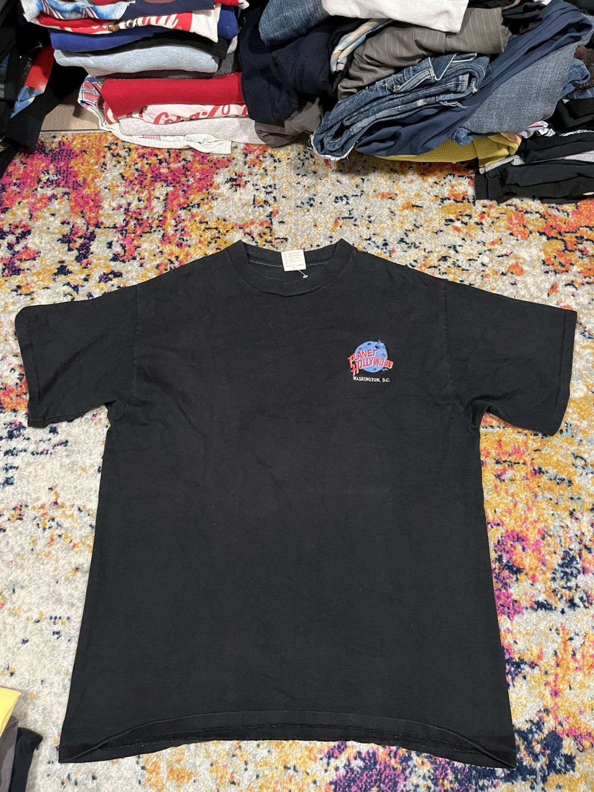 Vintage Vintage Planet Hollywood Shirt XL Size US XL / EU 56 / 4 - 2 Thumbnail